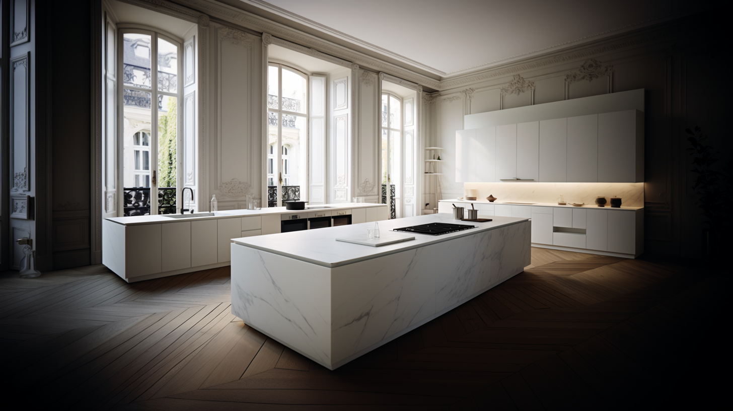 RiFRA-Projekt in Paris: Wenn Luxusküchen auf Modernes und Maßgeschneidertes Design treffen