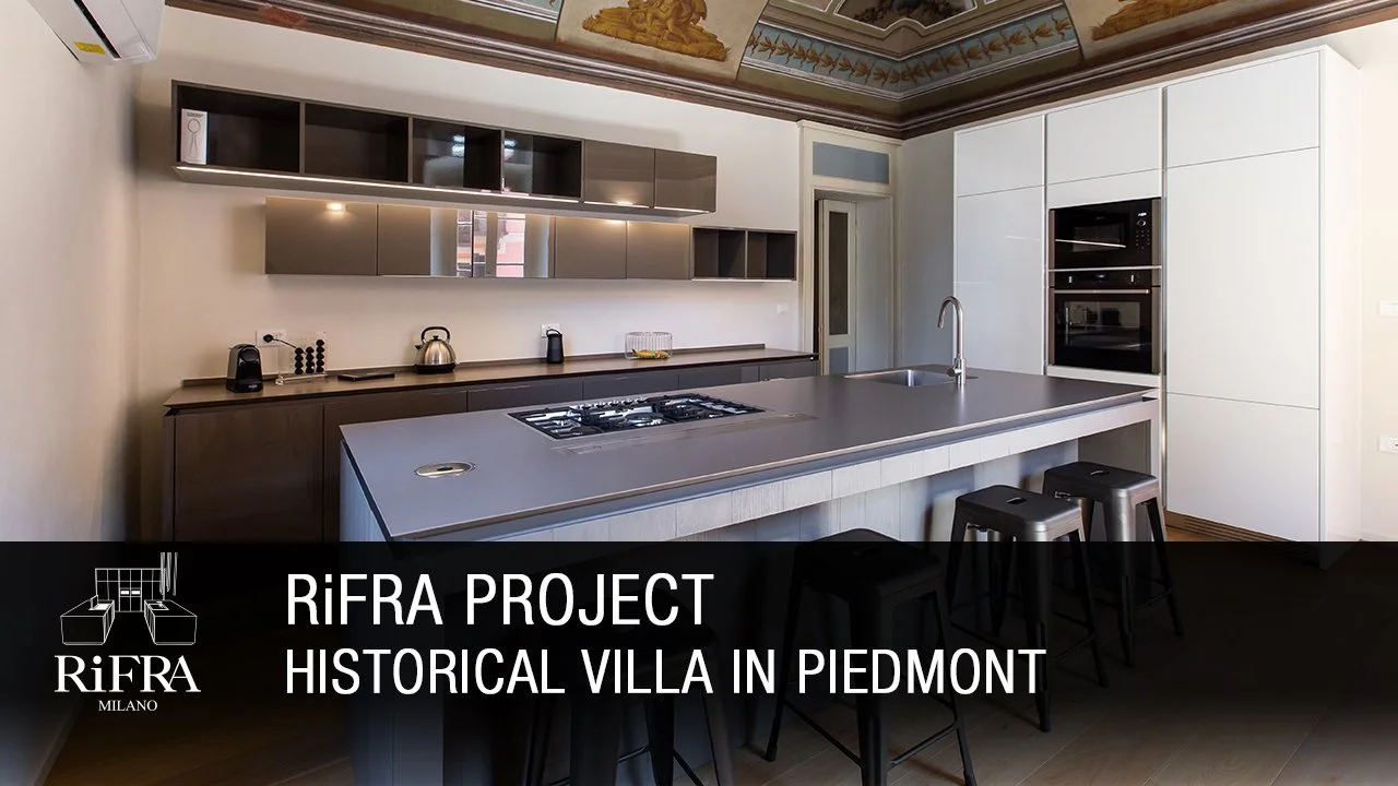 Villa d'époque avec cuisine, Piedmont, Italie.