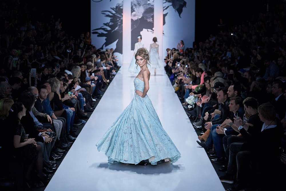 Corporate event photography in NYC covering a fashion runway presentation
