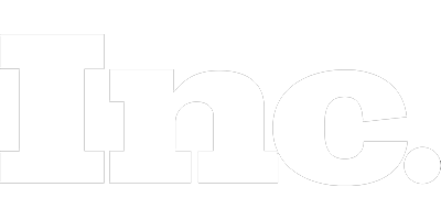 "Inc." logo in black text on a white background