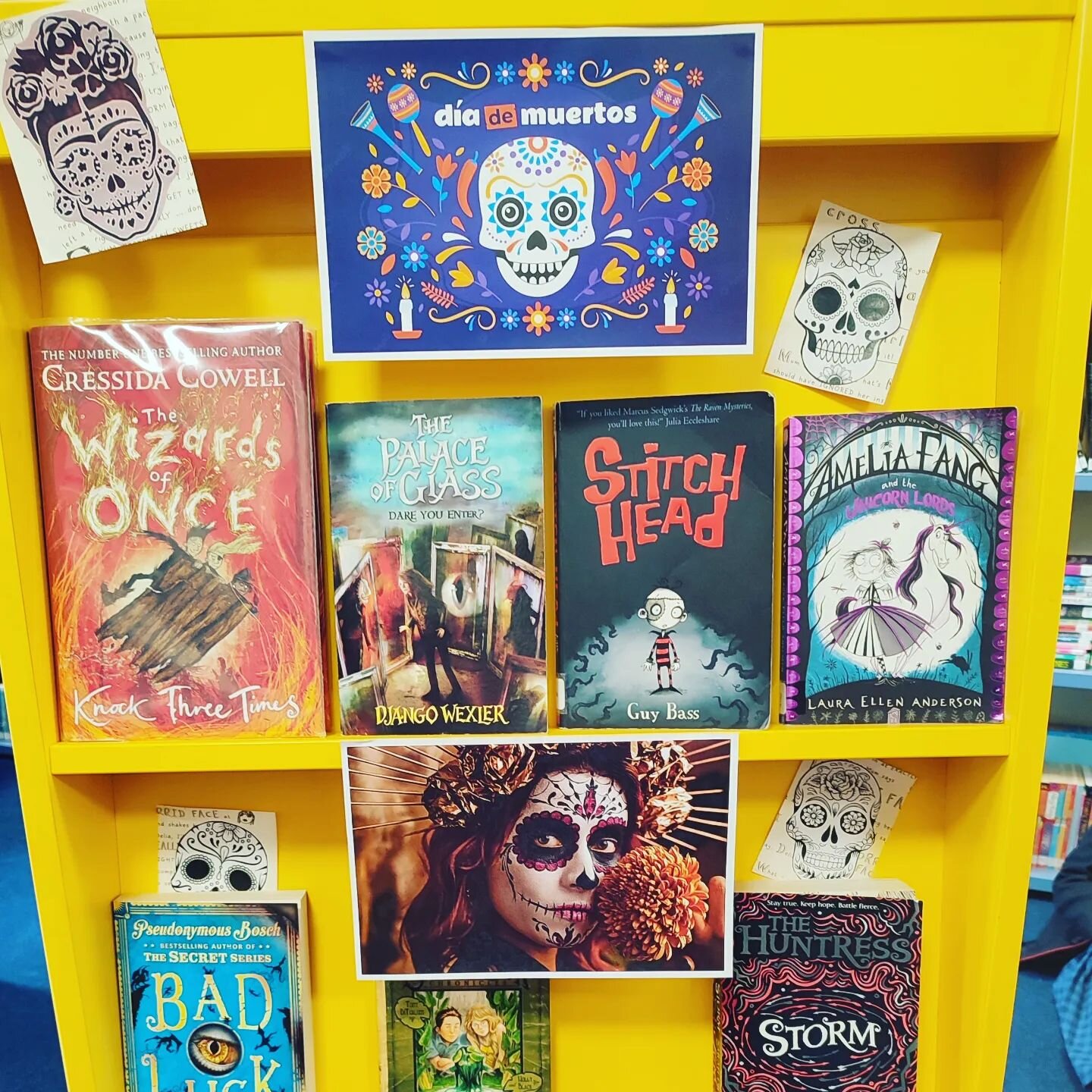 Find out about &quot;d&iacute;as de los muertos&quot; in our library. Plenty of scary stories... but are you brave enough??? #itsaststneotsthing