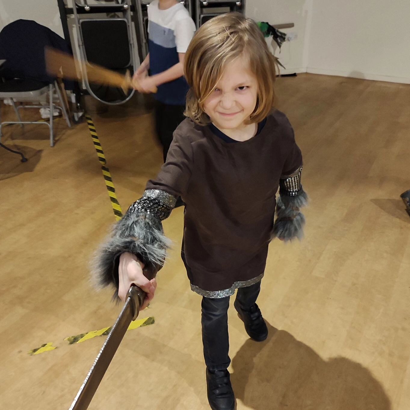 Year 4 using their acting skills during Viking day! #itsastneotsthing #thestneotsway