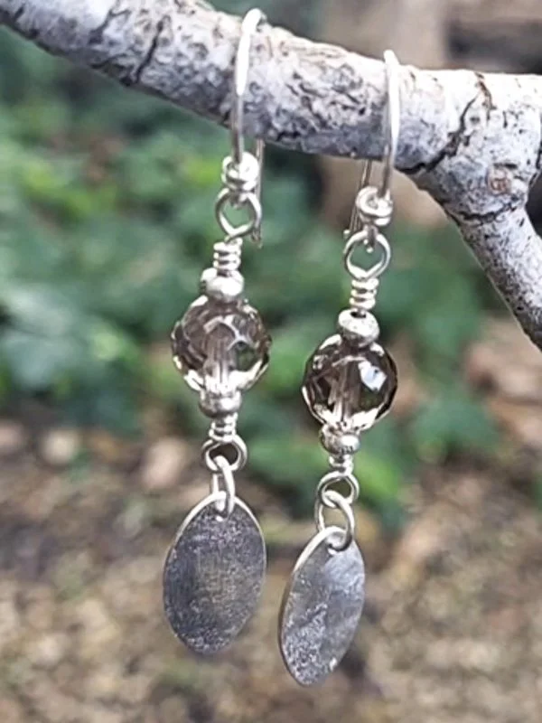 Smokey Quartz Drop Earrings.jpg