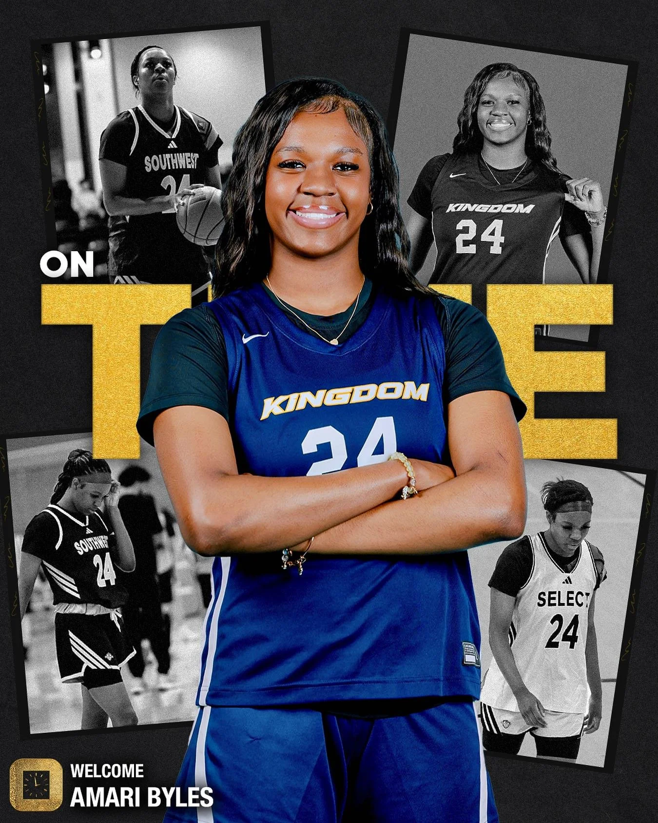 Amari Byles is ON TIME⌚️One of the top recruits in her class, Amari has committed to Notre Dame in 2026-27! We’re thrilled to be working alongside her as the journey is just getting started📈