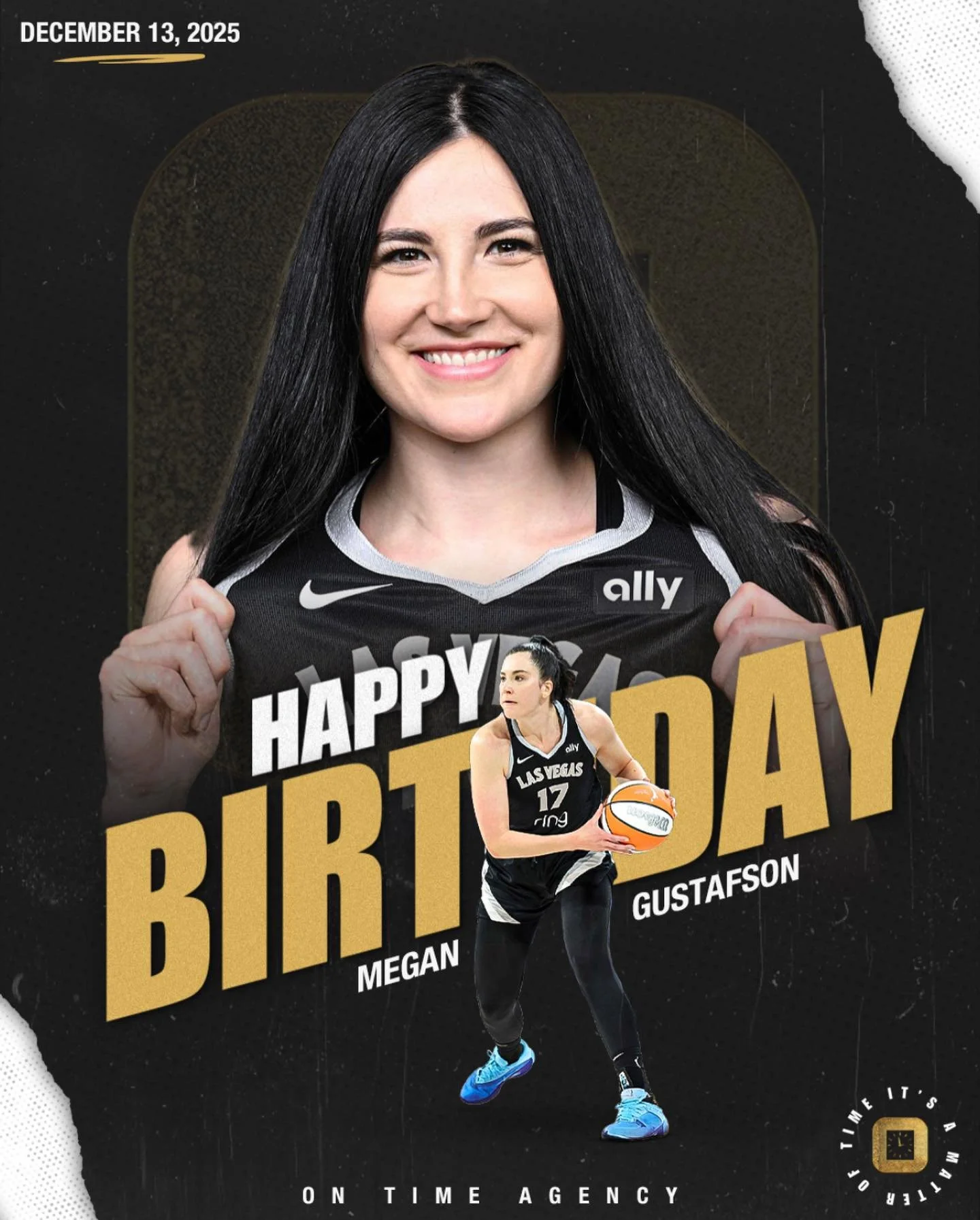 Happy birthday to the incredible @megangustafson10! Wishing you another year of love and joy🎂🥳