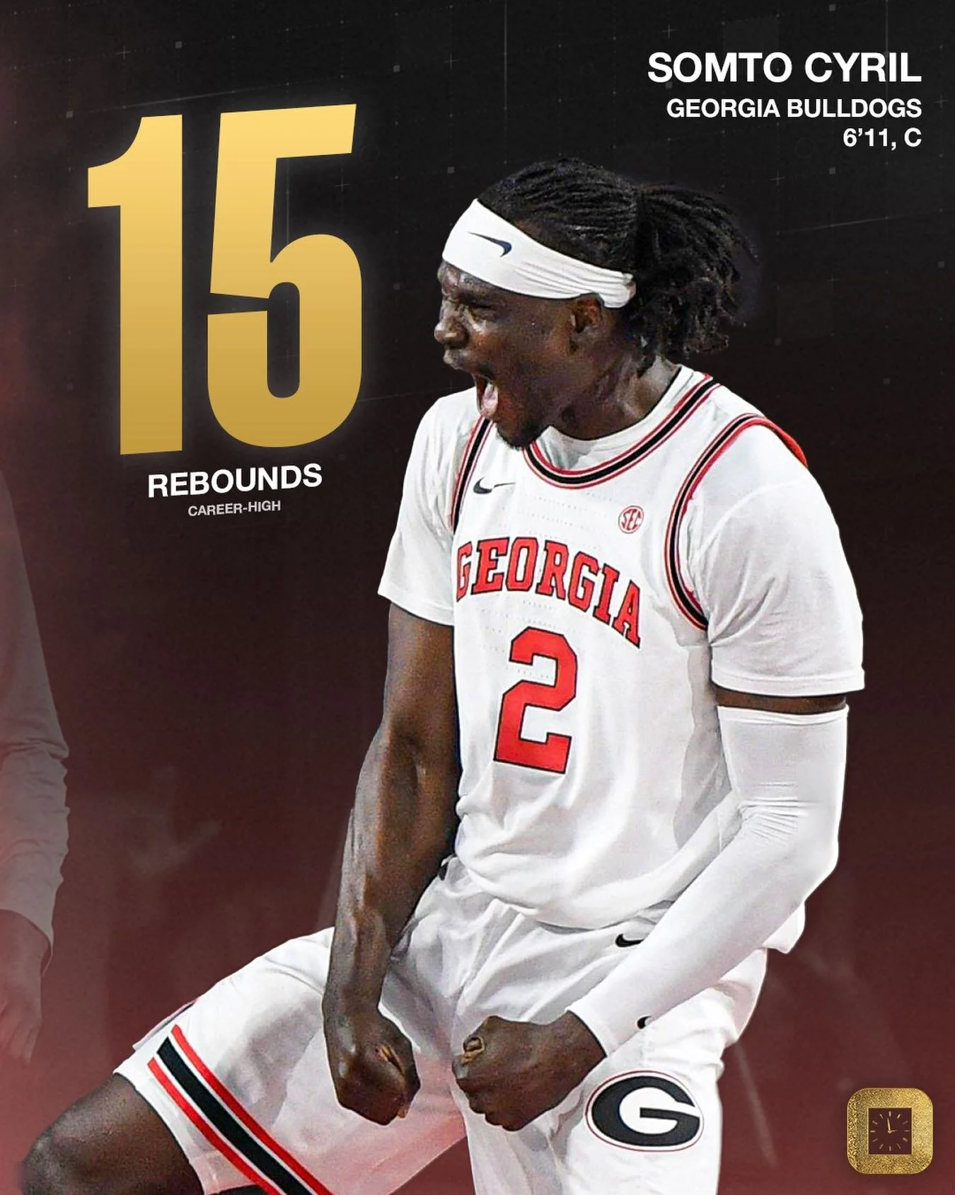 Congratulations @somtocyril on a career night in the win vs West Georgia yesterday! Keep shining🌟

15 PTS
15 REB
4 BLK
6-6 FG