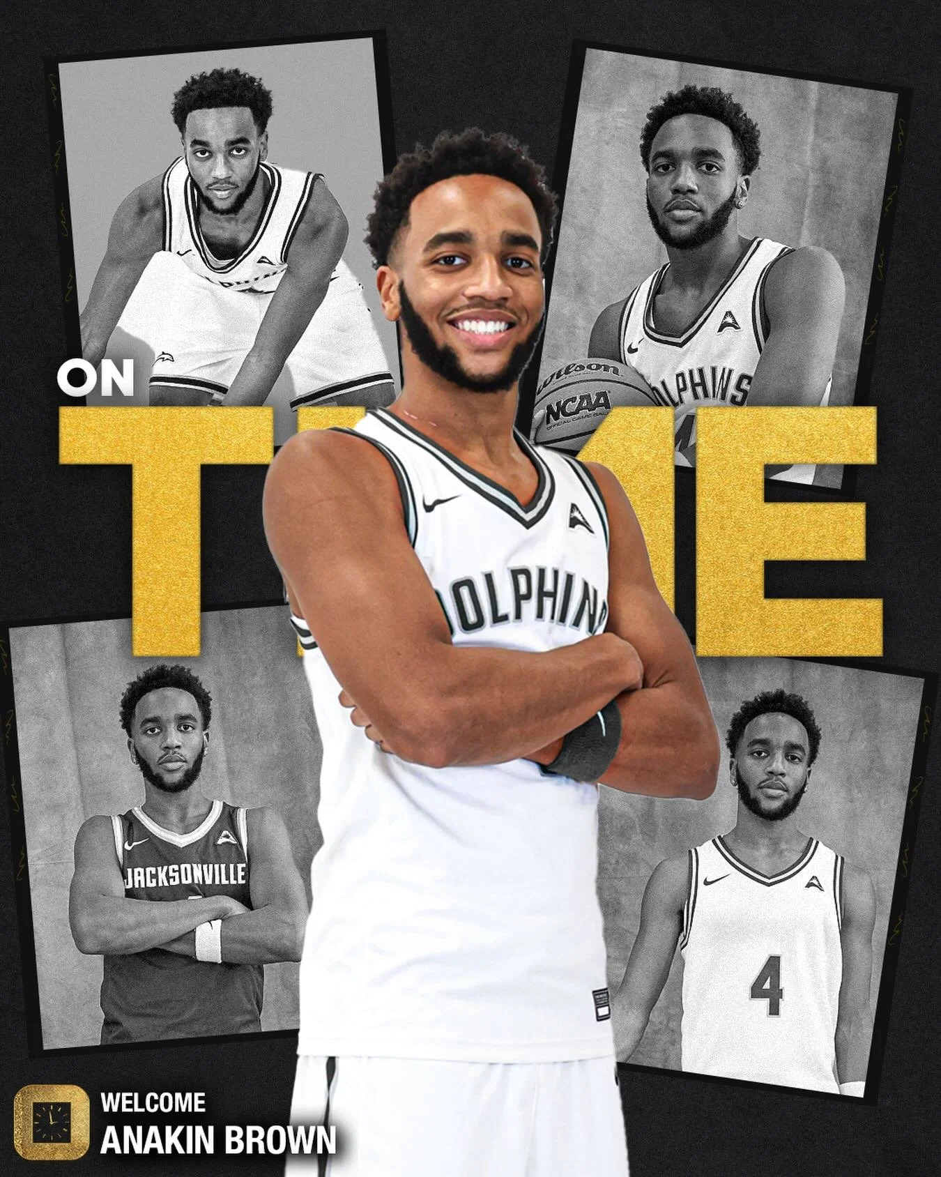 Anakin Brown is officially ON TIME. Currently at Jacksonville University, Anakin&rsquo;s journey is just getting started! We&rsquo;re excited to have him on board. Welcome @anakinbrown4⌚