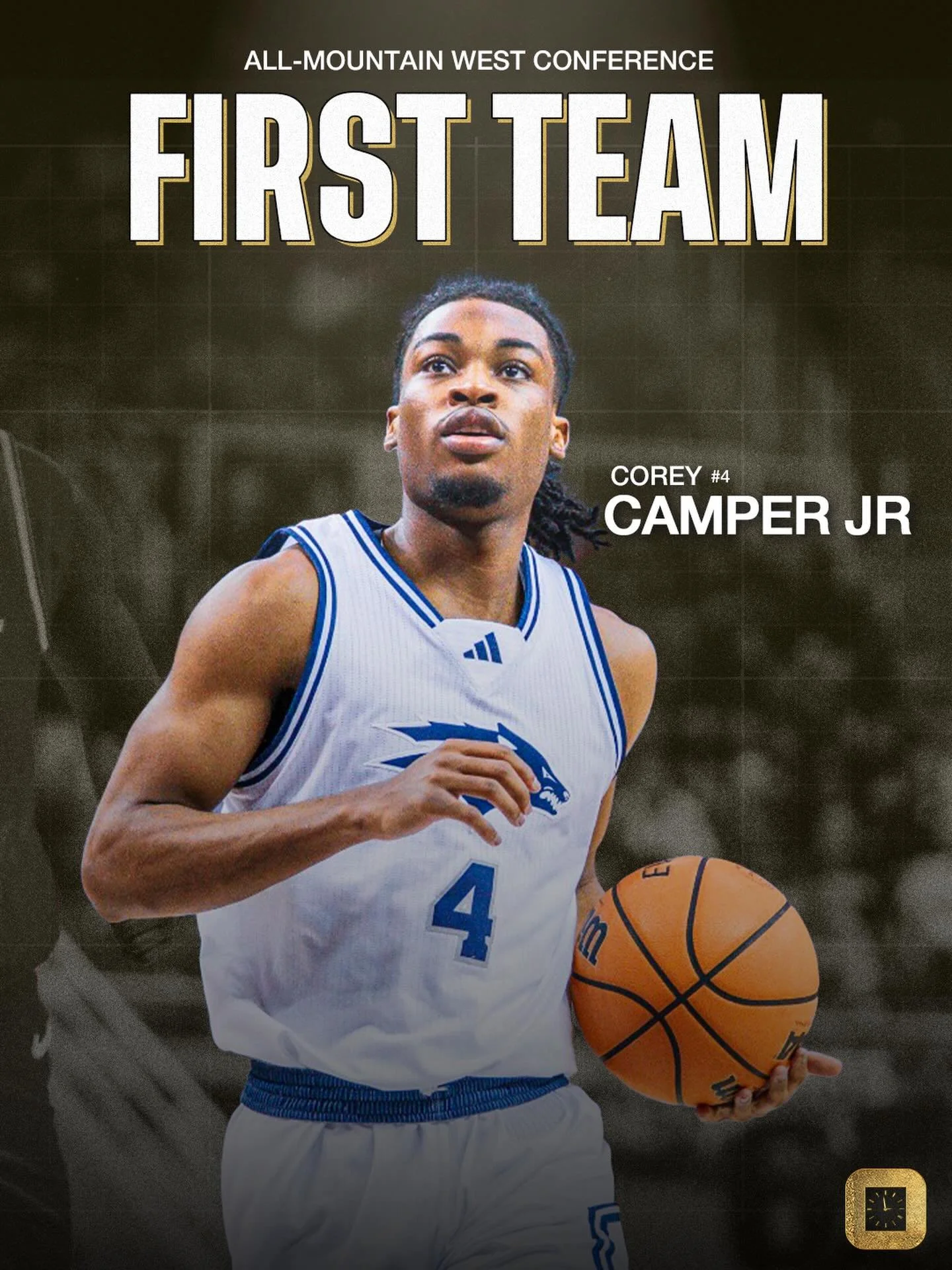 Congratulations @32camper for being named All-Mountain West First Team!⌚️