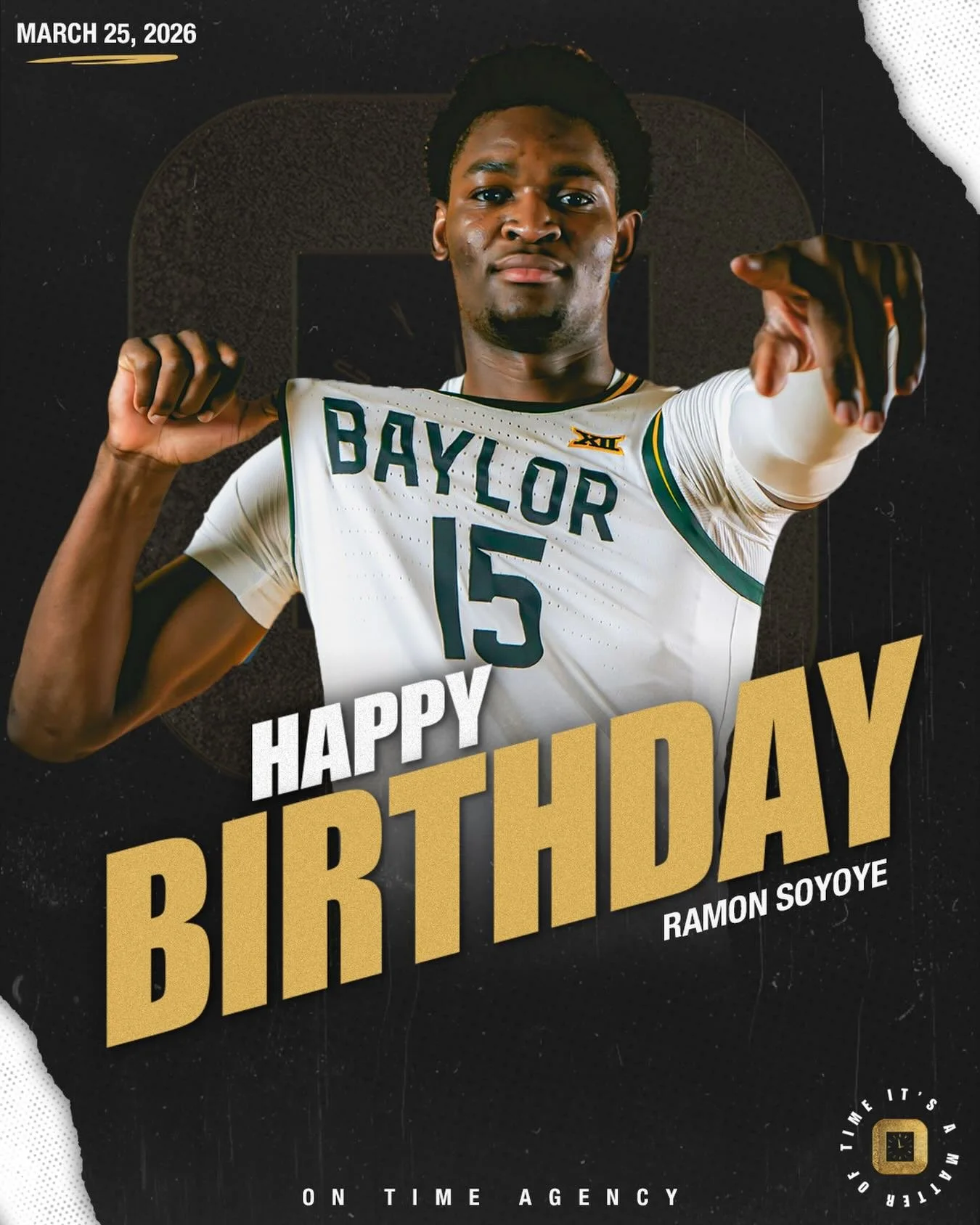 Happy birthday to @ramonsoyoye🎂 Locked in and leveled up! Wishing you another great year ahead.