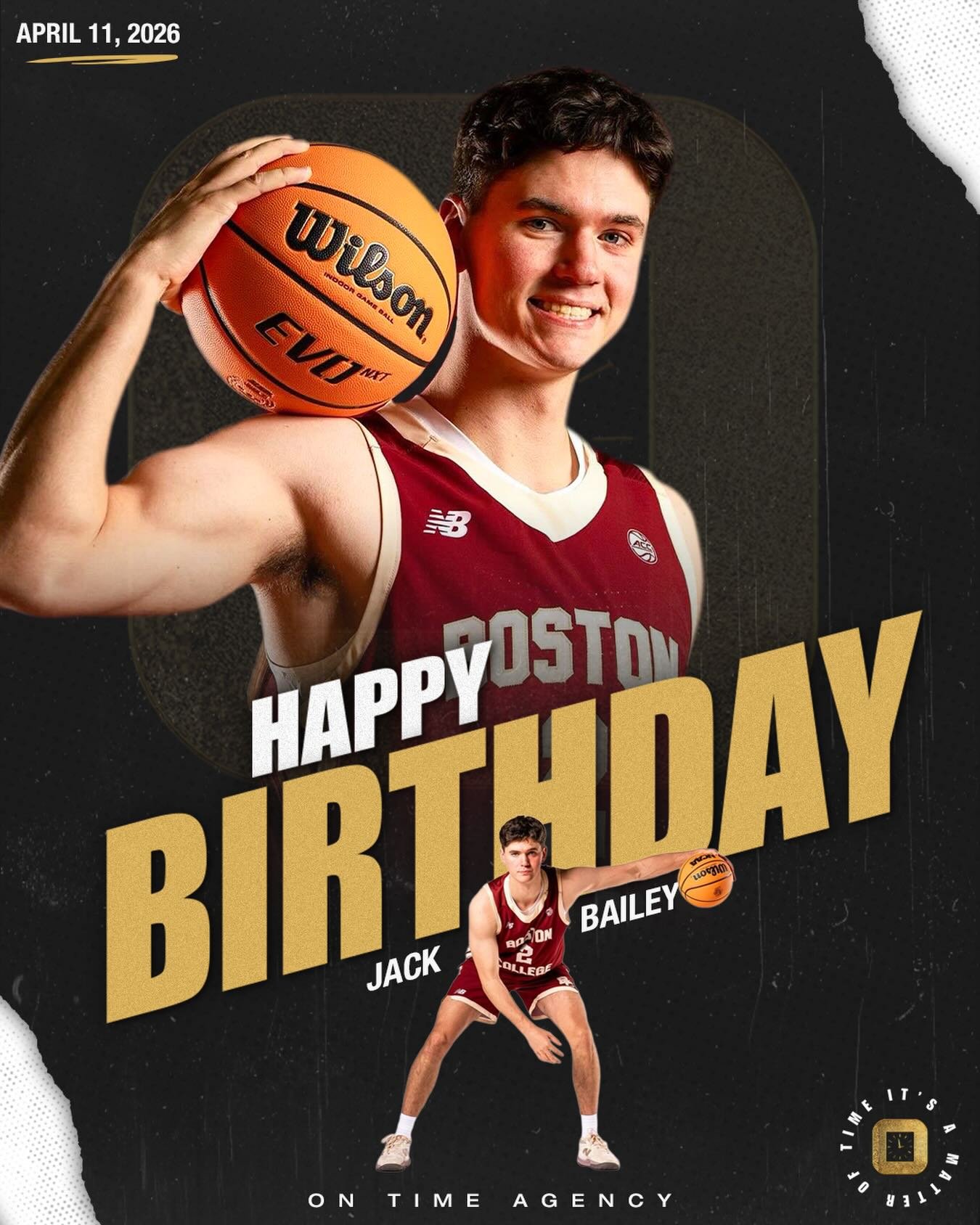 Happy birthday @jackbailey.22🎂 Wishing you many blessing ahead! Keep thriving⌚️