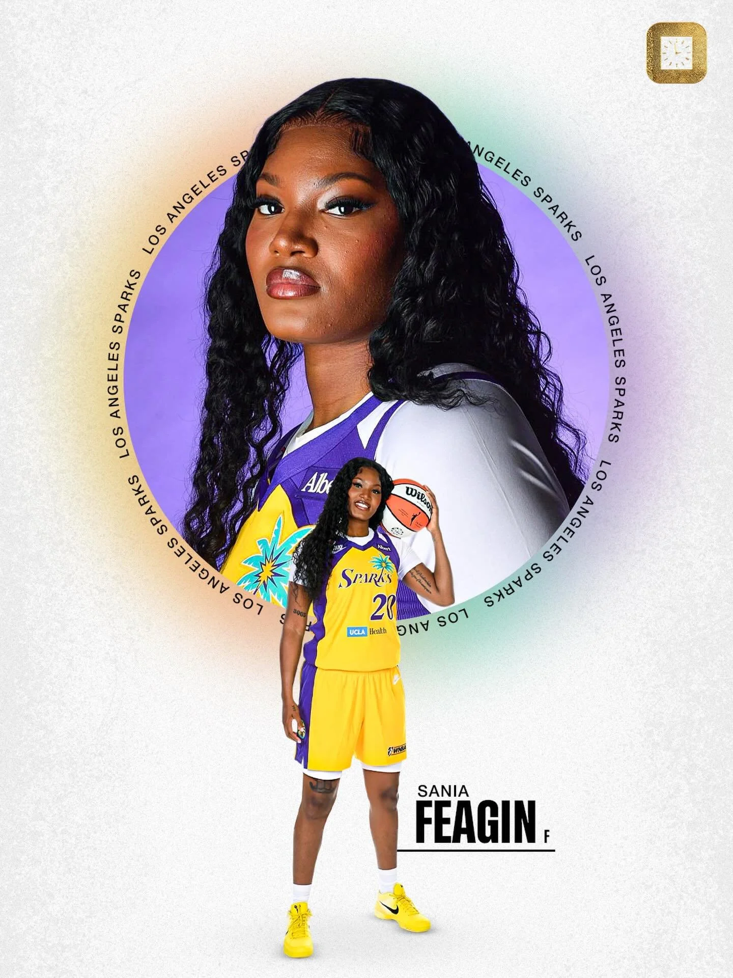 The W is back! Good luck to @supreme.nia in her second WNBA season⌚️

Sania and the Los Angeles Sparks begin their 2026 campaign tonight vs the Las Vegas Aces.