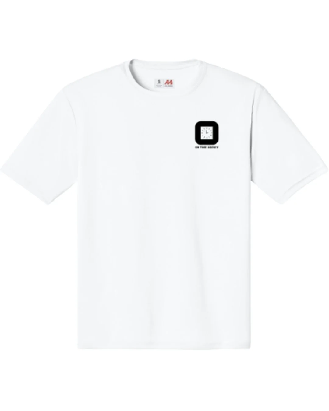 on time agency - merch product - ota logo tshirt white.jpg