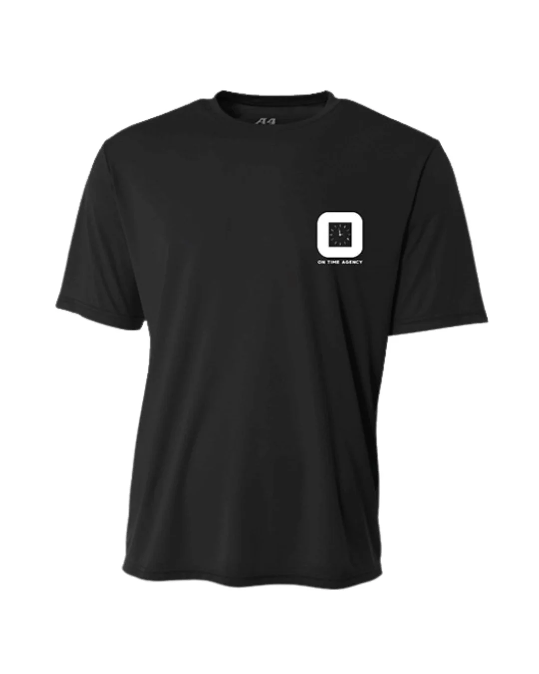 on time agency - merch product - ota logo tshirt black.jpg