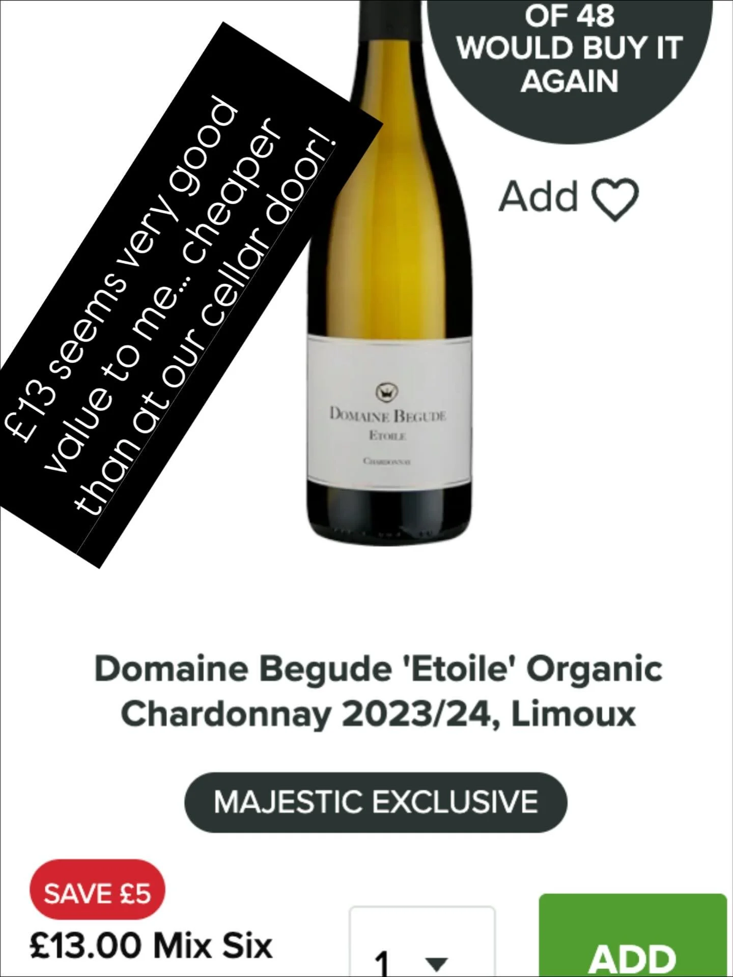 Time to stock up pre Turkey time!