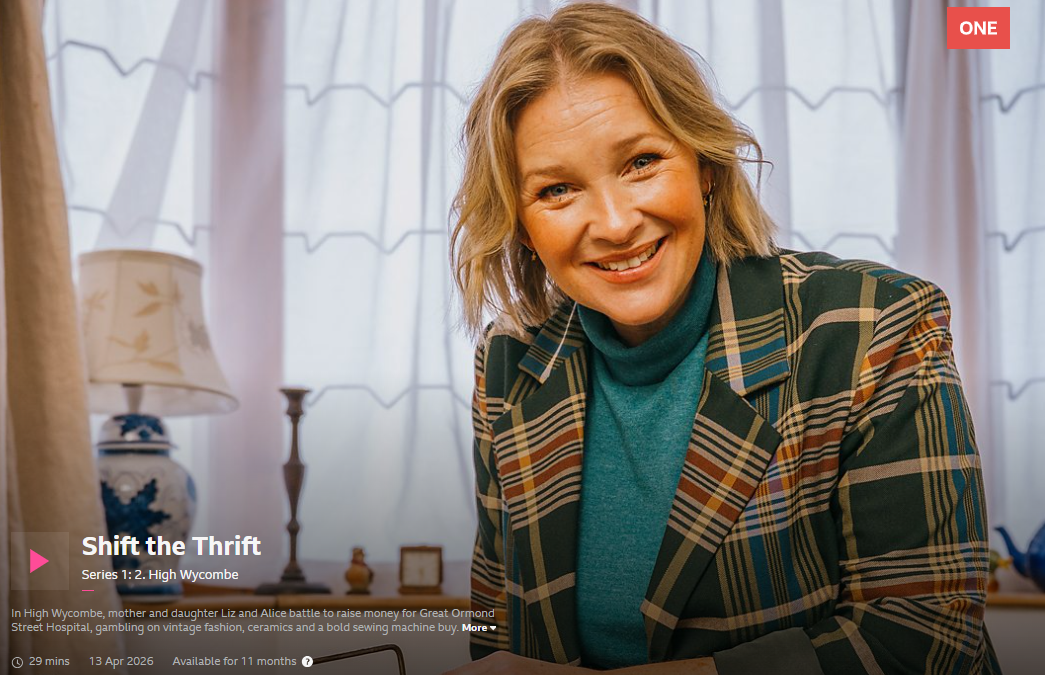 Salvation Army shop in High Wycombe features in BBC’s Shift the Thrift!