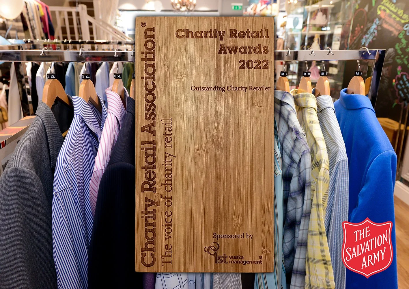 Salvation Army wins Outstanding Charity Retailer Award — Salvation Army