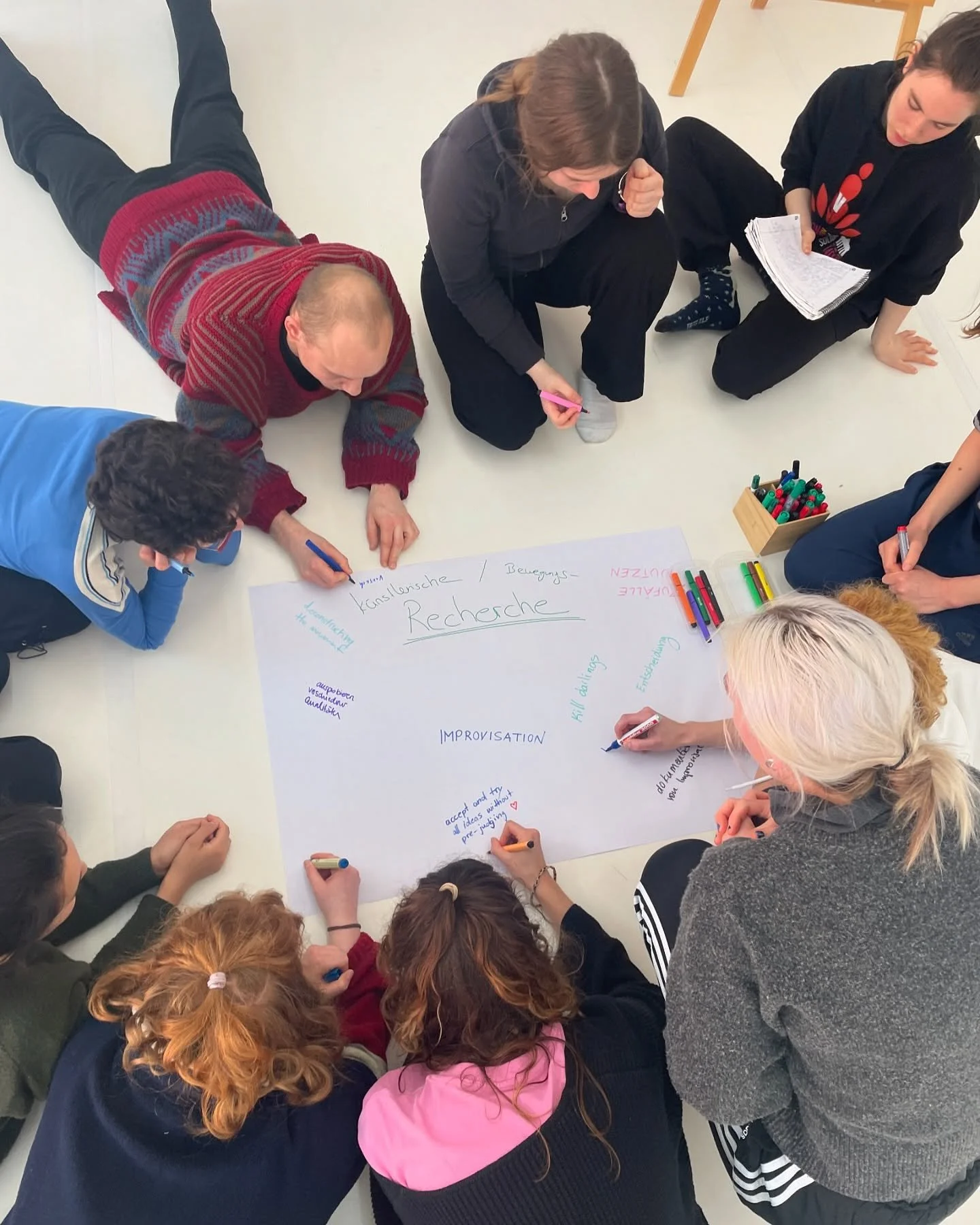 Eindr&uuml;cke aus meinem Seminar &bdquo;Forschen, Entwickeln, Produzieren &ndash; interdisziplin&auml;re Ans&auml;tze f&uuml;r k&uuml;nstlerische(s) Arbeiten&ldquo; bei @seneca_intensiv 

Drei intensive Tage voller kreativer Exploration, kritischer 