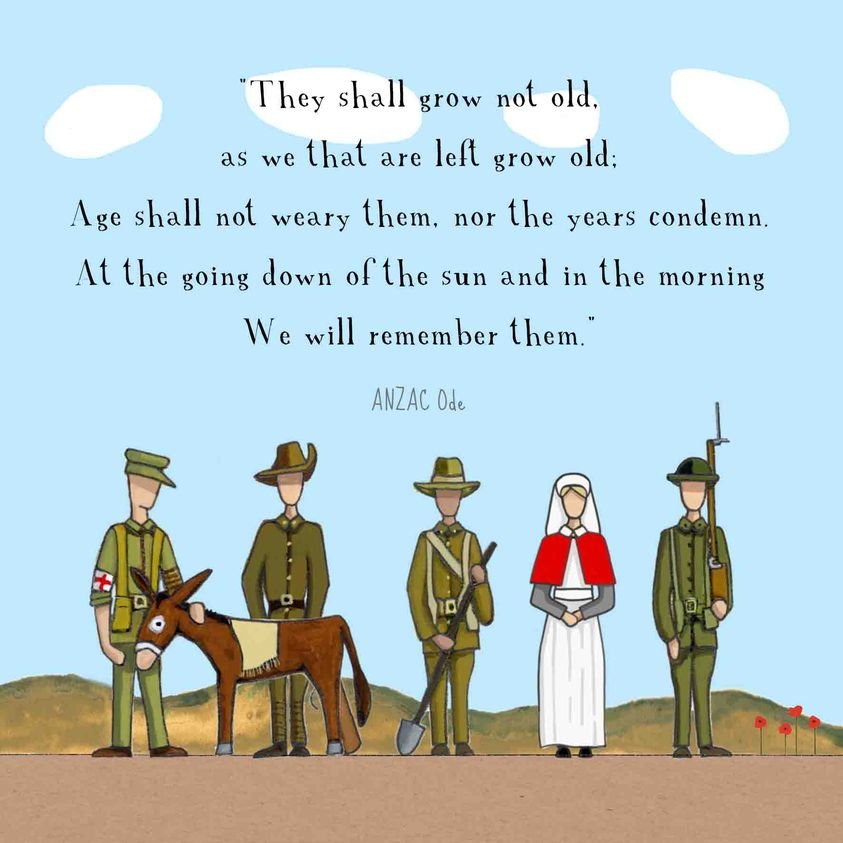 Lest we forget. Today on ANZAC Day in Australia, we remember the men and women who have sacrificed for their country.

Image: Red Tractor Designs

#anzacday #lastpost #babies #toddlers #support #village #mothersvillage #mothers #mothersgroups #attach