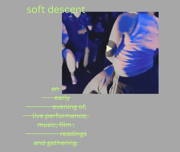 ‘soft descent’  by Dre Spisto