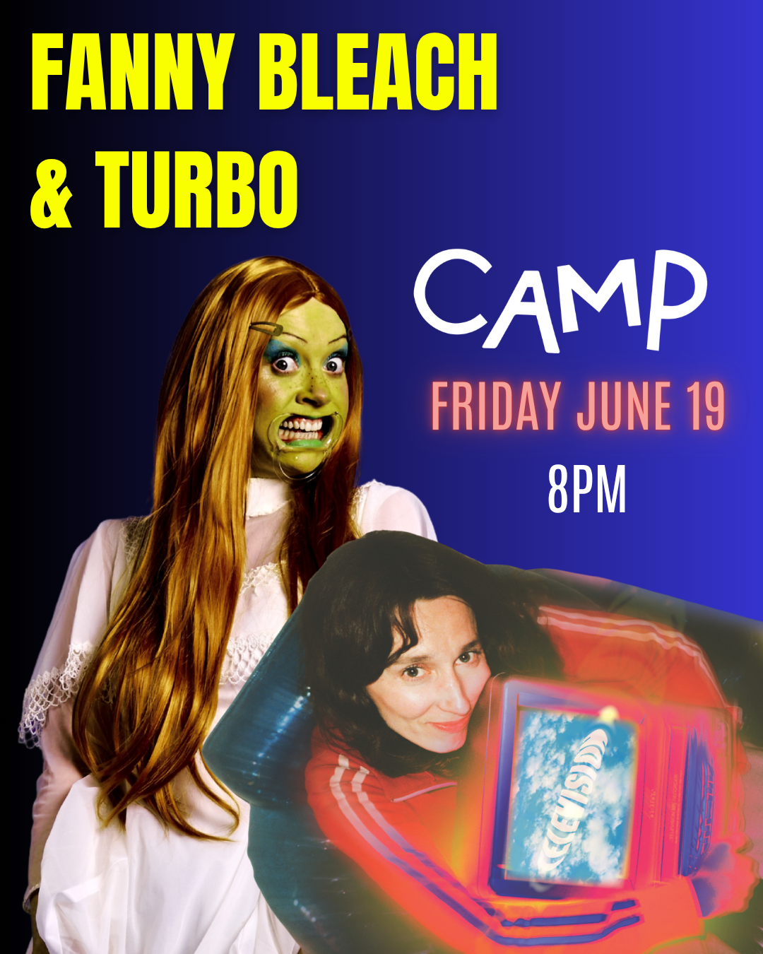 Fanny Bleach + Turbo // Nearly Naked Show + Television