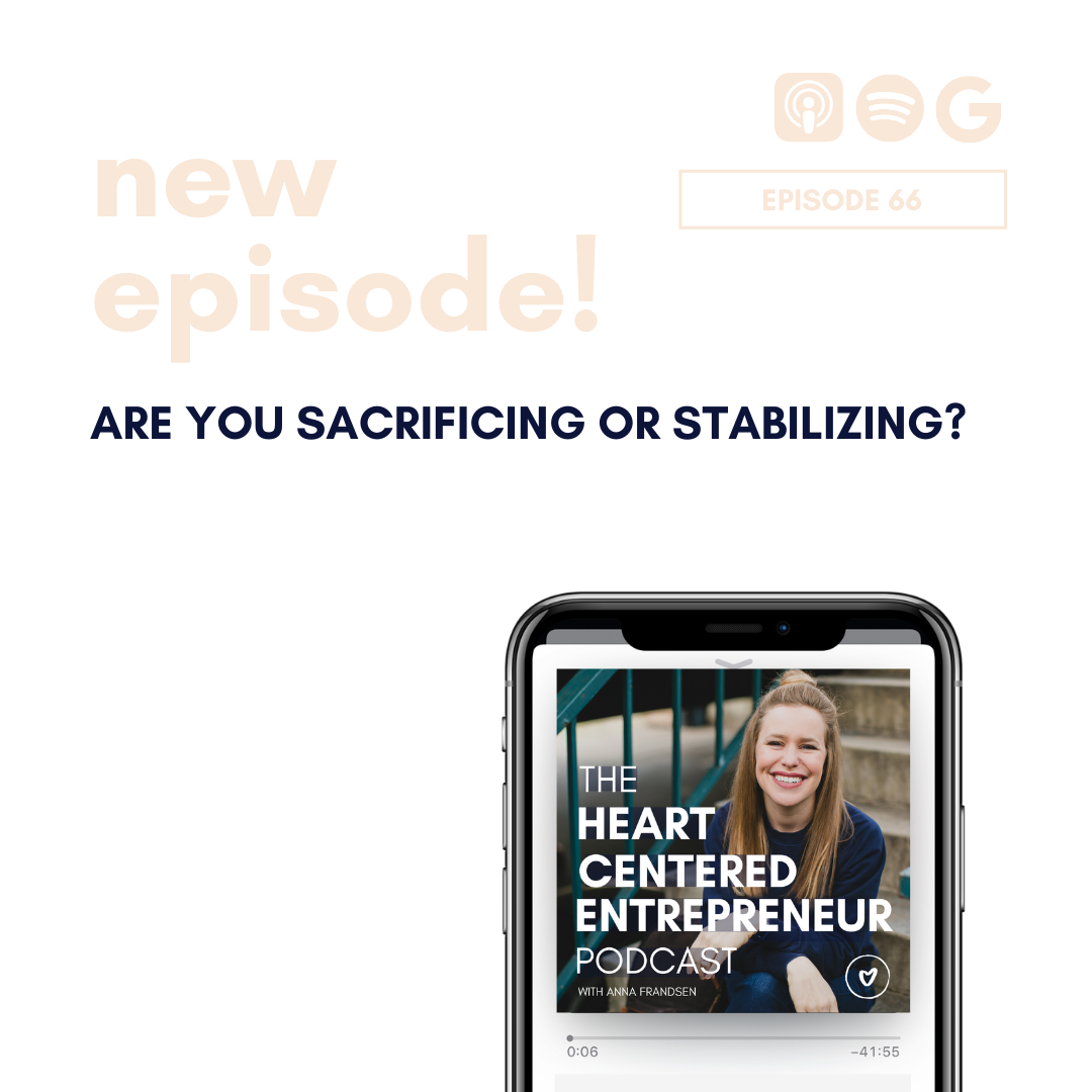 Are You Sacrificing or Stabilizing?