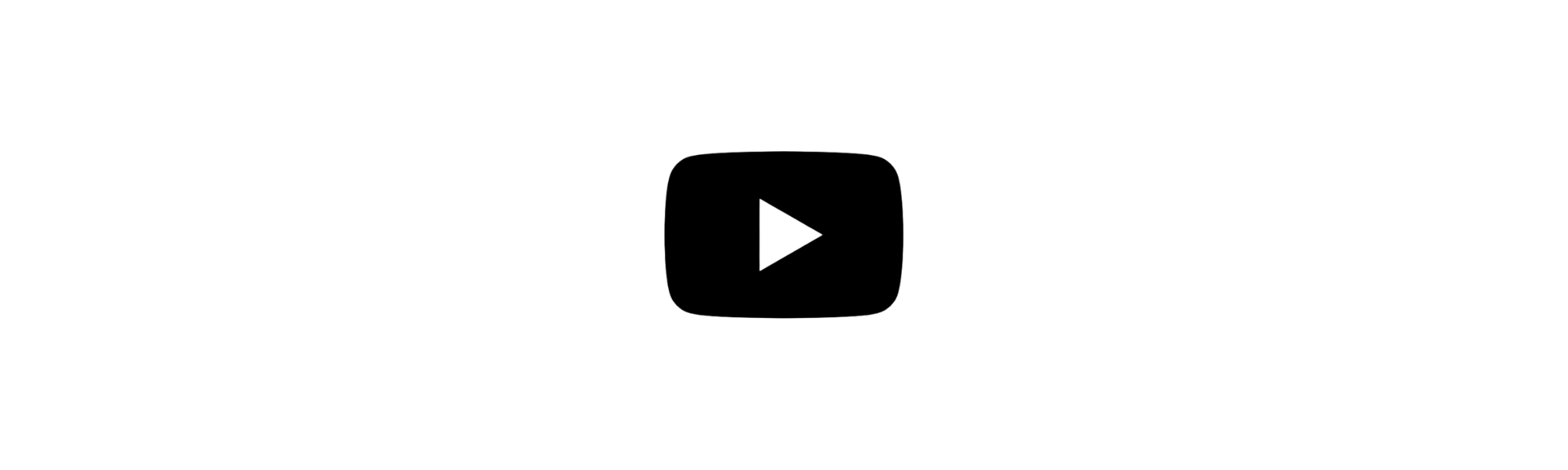 YouTube play button icon in the center of a black background.
