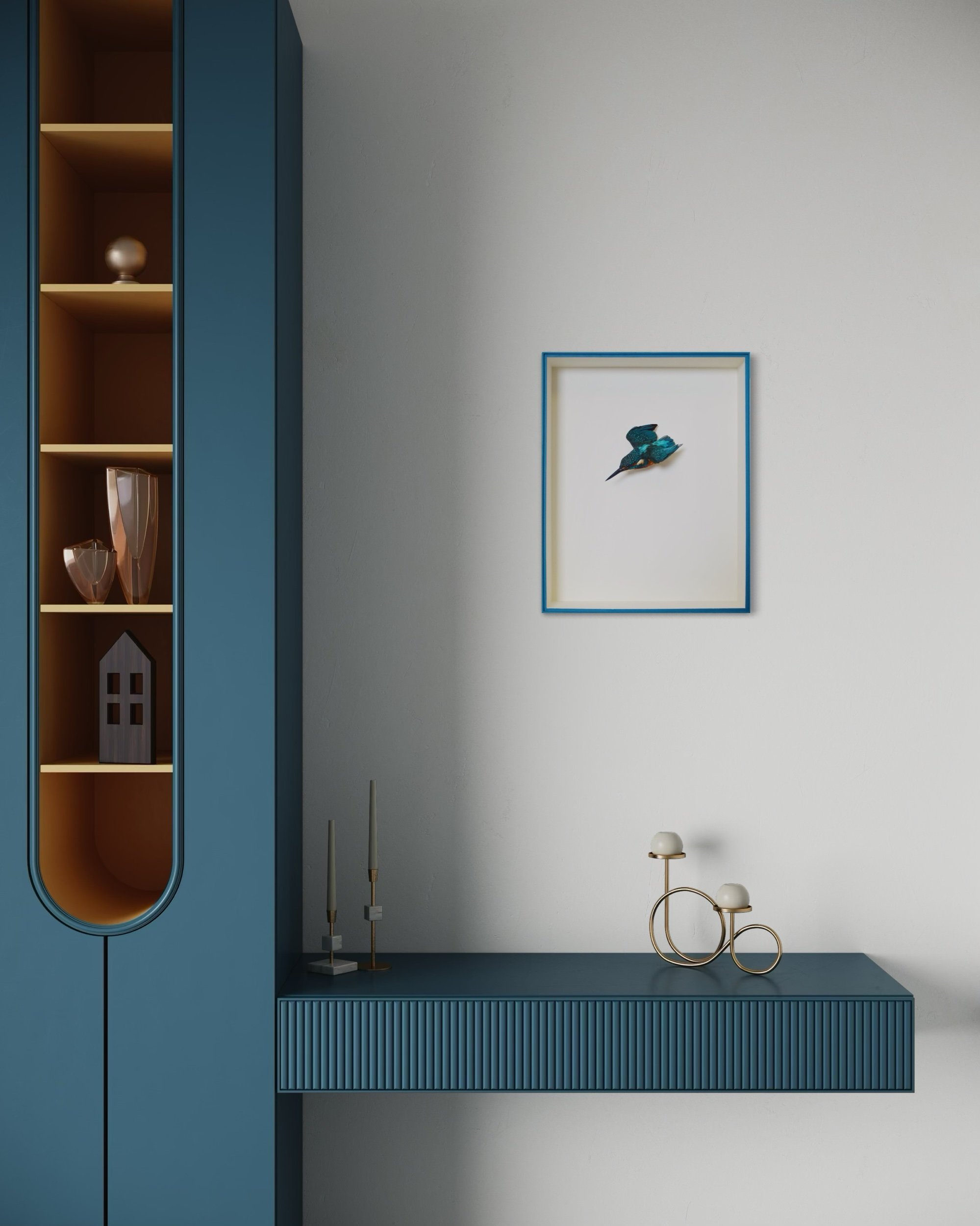 This kingfisher, discovered on a doorstep in St. Leonards-on-Sea, embodies both fragility and beauty.