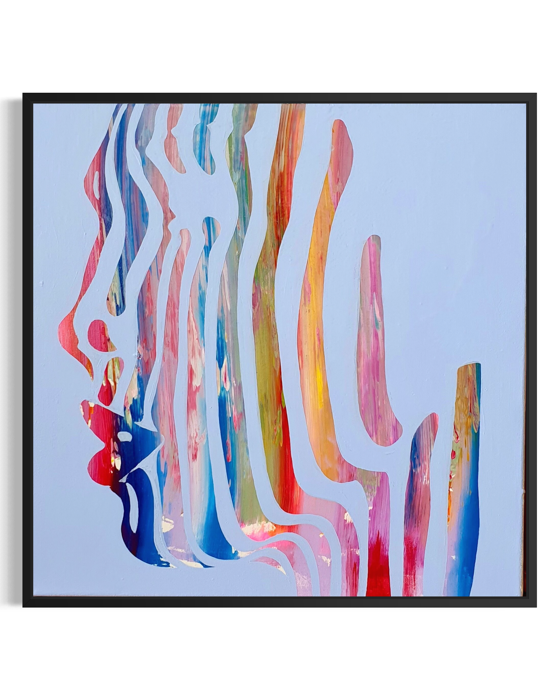 The Invincible One an original painting by Kris Cieslak, Acrylic On Canvas