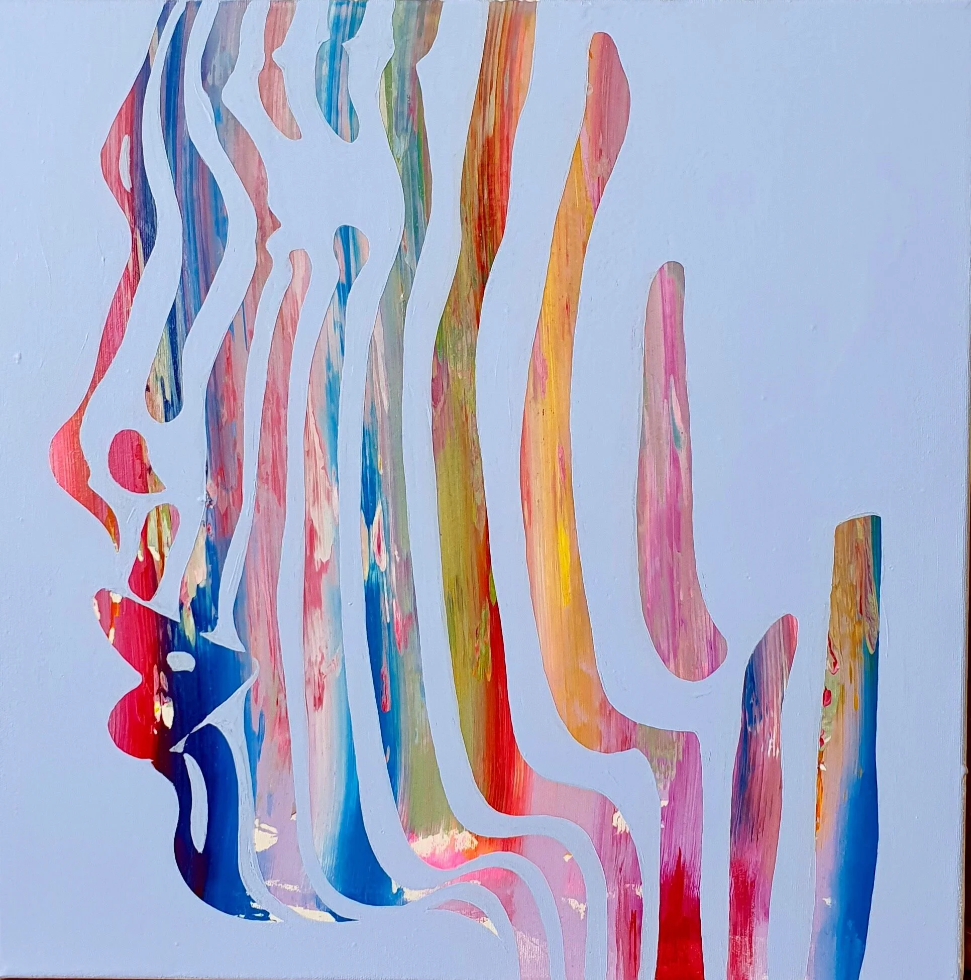 The Invincible One an original painting by Kris Cieslak, Acrylic On Canvas