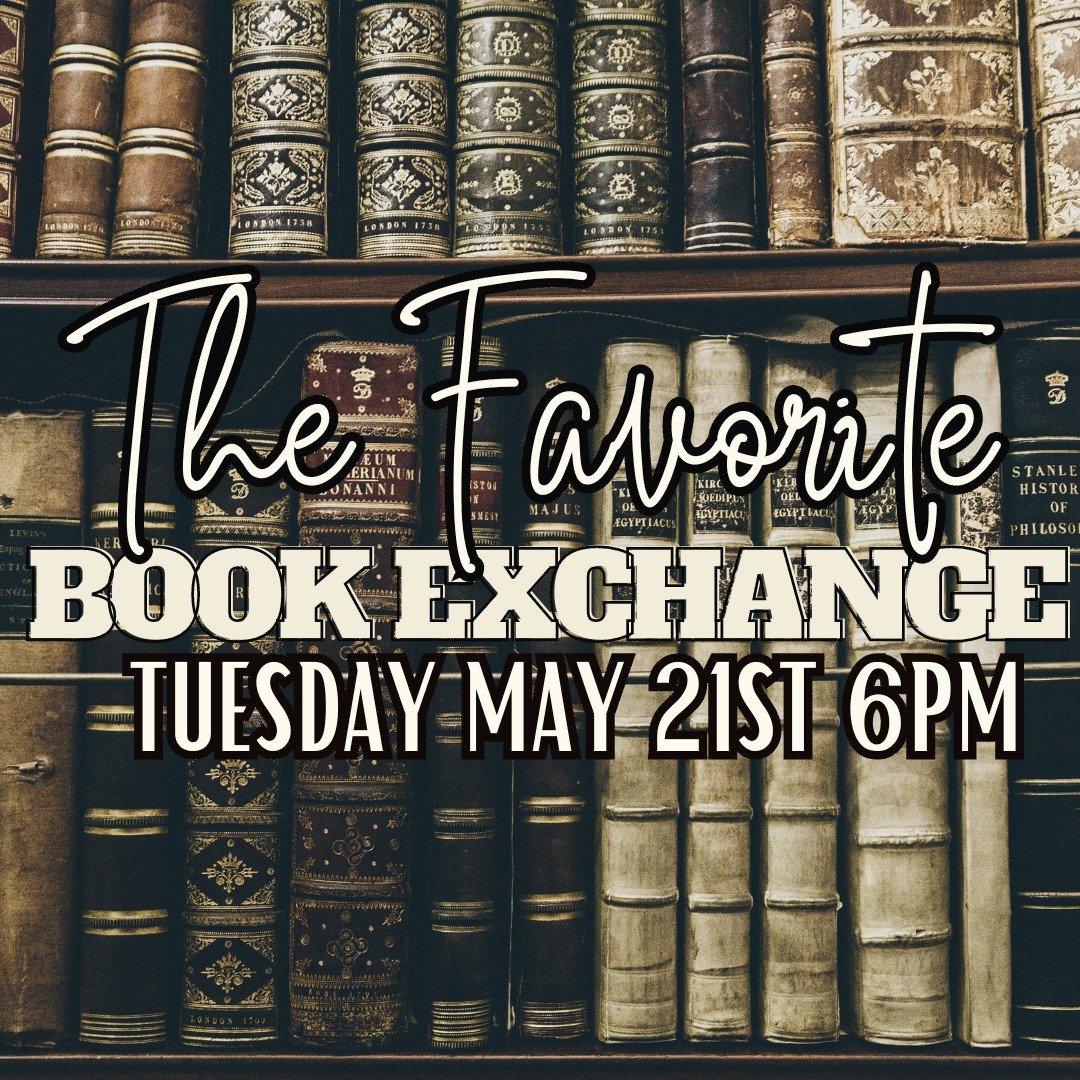 This is a BOOK lovers gathering! An event for the reading community. A celebration of the novels that captivate us.
But the challenge is can you pick just one favorite book to swap? We invite you to select your favorite book, sign your name on the in