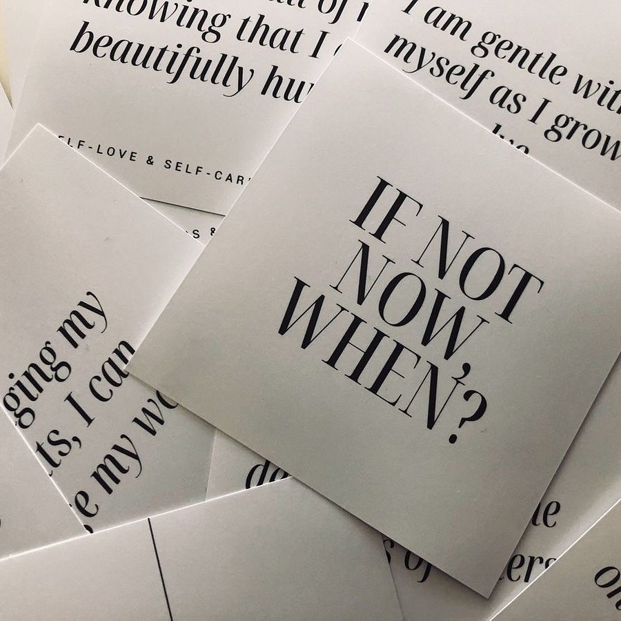 If not now, when? 💭

There will never be a perfect time.
There will always be reasons to wait.
But the version of you you&rsquo;re dreaming of?
She&rsquo;s built through the choices you make today.

Let this be your sign to start.
To move.
To believ