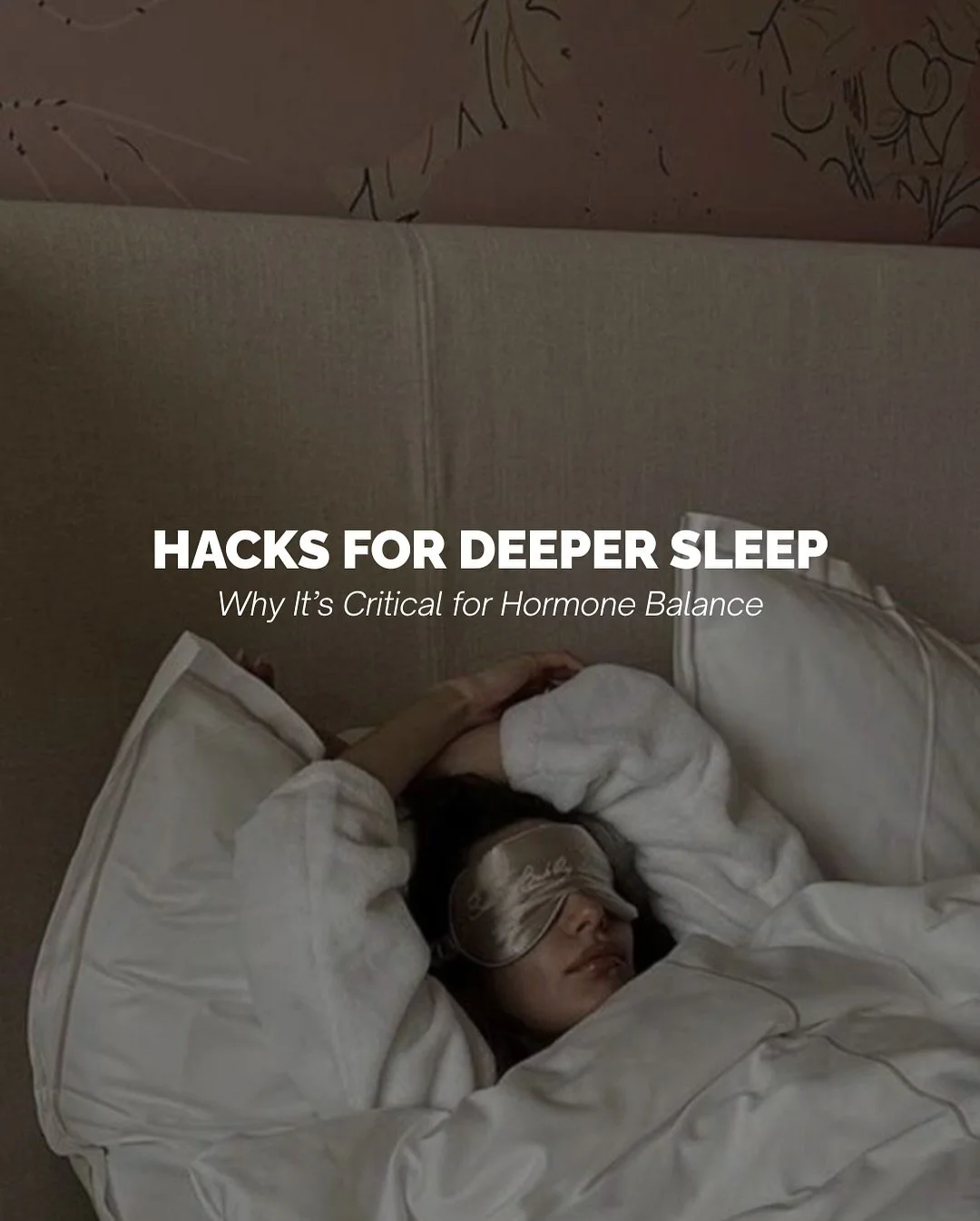 Your hormones reset while you sleep. 😴 

Better sleep = better balance, energy &amp; results. 

Try these simple hacks for deeper, restorative rest tonight!

&hellip;
#health #healthandwellness #sleephacks #hormonehealth #wellness #onlinecoach #pers