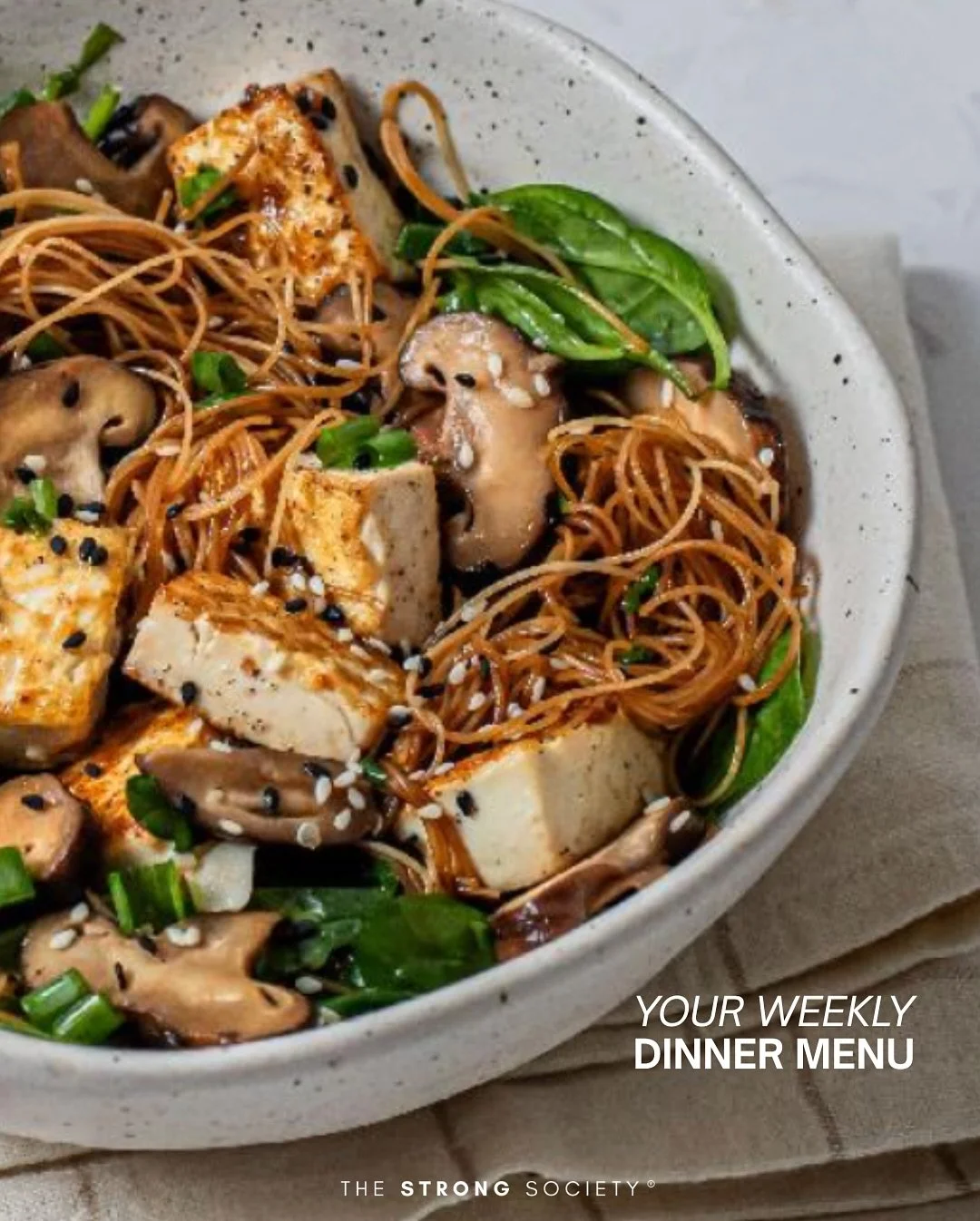 This week&rsquo;s dinner lineup is officially set✔️

Simple, delicious and straight from The Strong Society&reg; app!

#nutrition #healthylifestyle #healthandwellness #thestrongsociety #nutritioncoach #healthcoach #healthandfitness