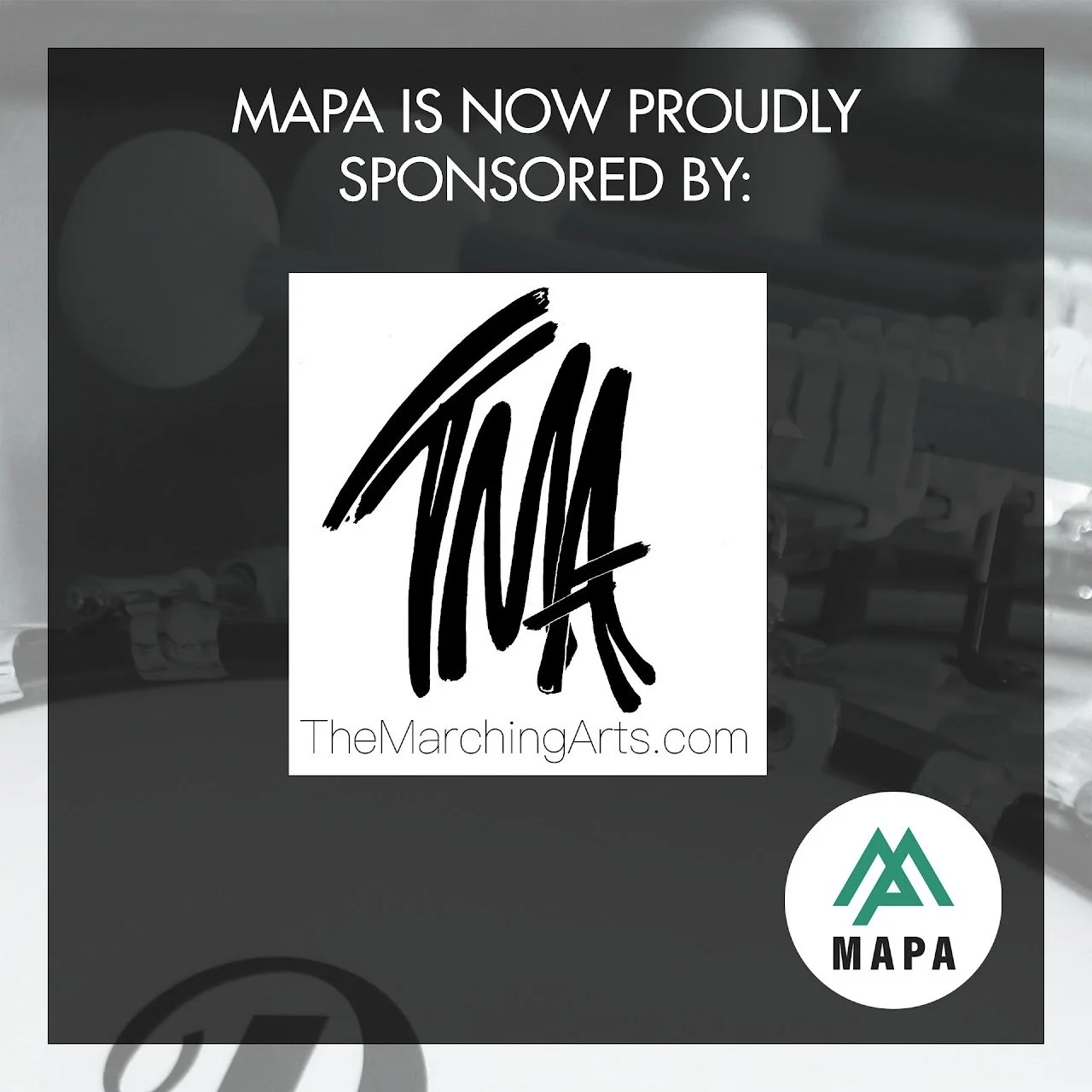MAPA is now proudly sponsored by TheMarchingArts.com