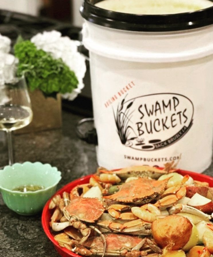 Boiling seafood has never been so easy! No propane! No big equipment! Just  Add Water and plug in! #boilingmadeeasy #swampbucket #boiledseafood, By  Swamp Buckets, LLC