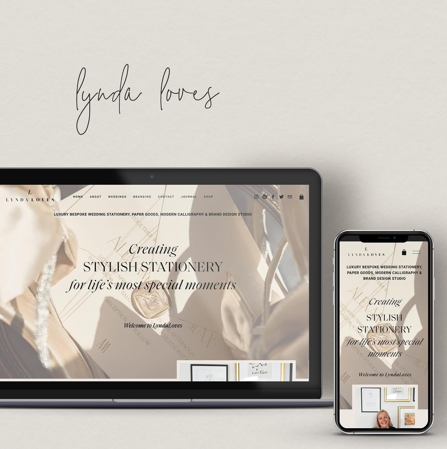 A new website launch for the very talented @lyndaathey 

Lynda has been such a joy to work with. She had such a clear vision for how she wanted the site to represent her business and it has been a wonderful experience to create that for her. Her work