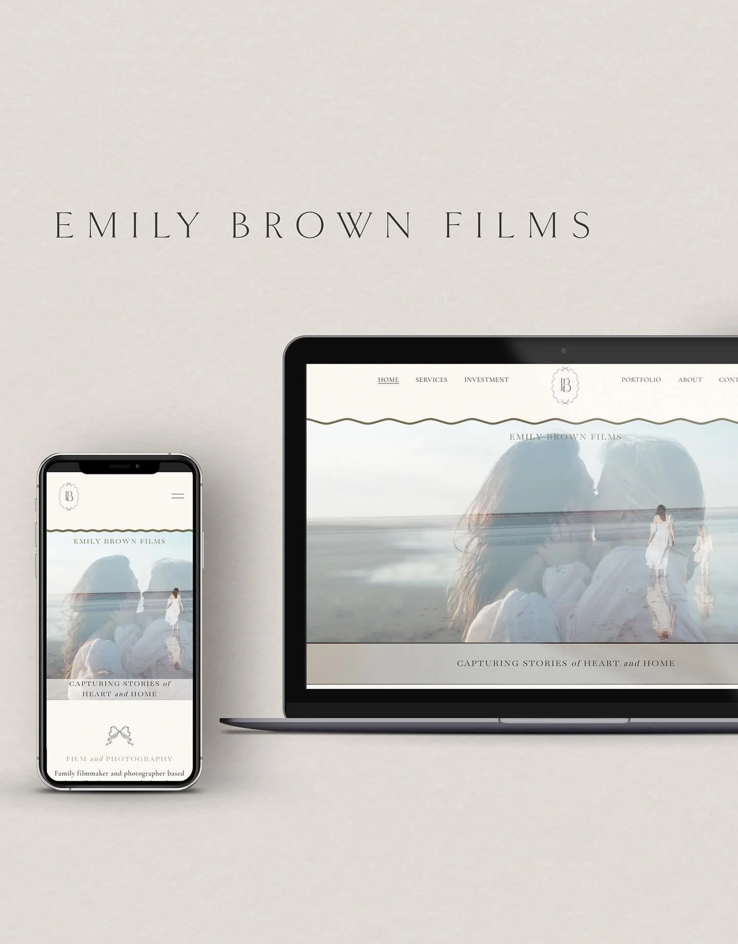 A new website for the super talented @emilybrownfilms 

I was so honoured when Emily asked me to create this for her. I have admired her work and talent for a long time and I&rsquo;m also lucky enough to call this wonderful lady my friend too. 

Emil
