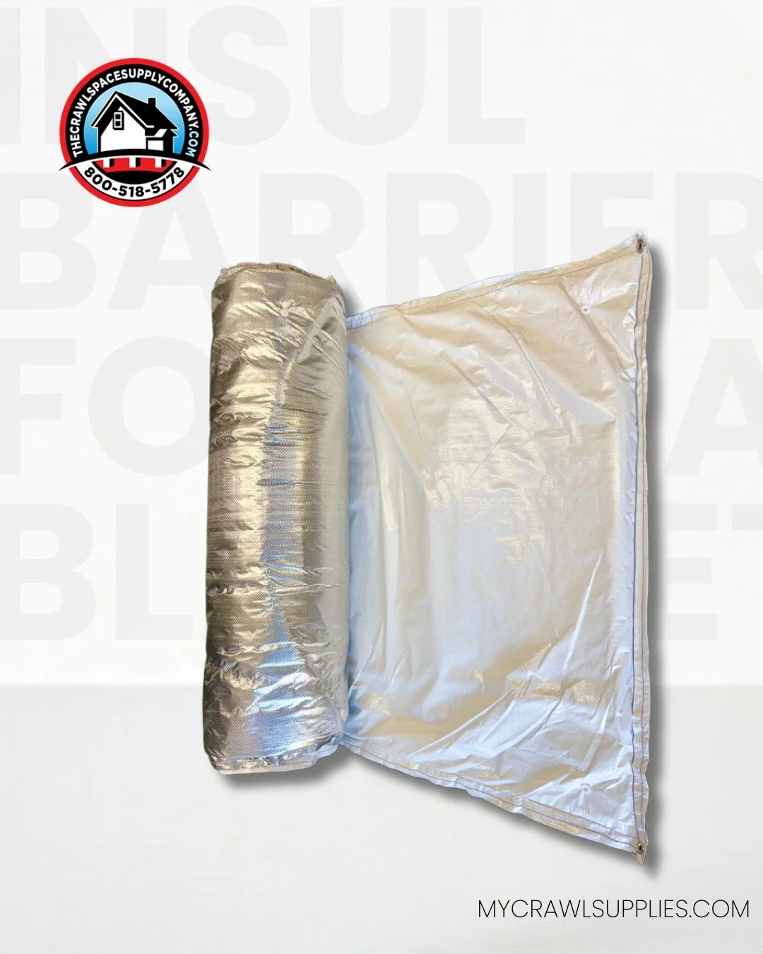 Upgrade your next crawl space project with our Insul Barrier Foundation Blanket &mdash; designed to provide superior insulation, moisture control, and long-term energy savings. Durable, easy to install, and perfect for creating a cleaner, more effici