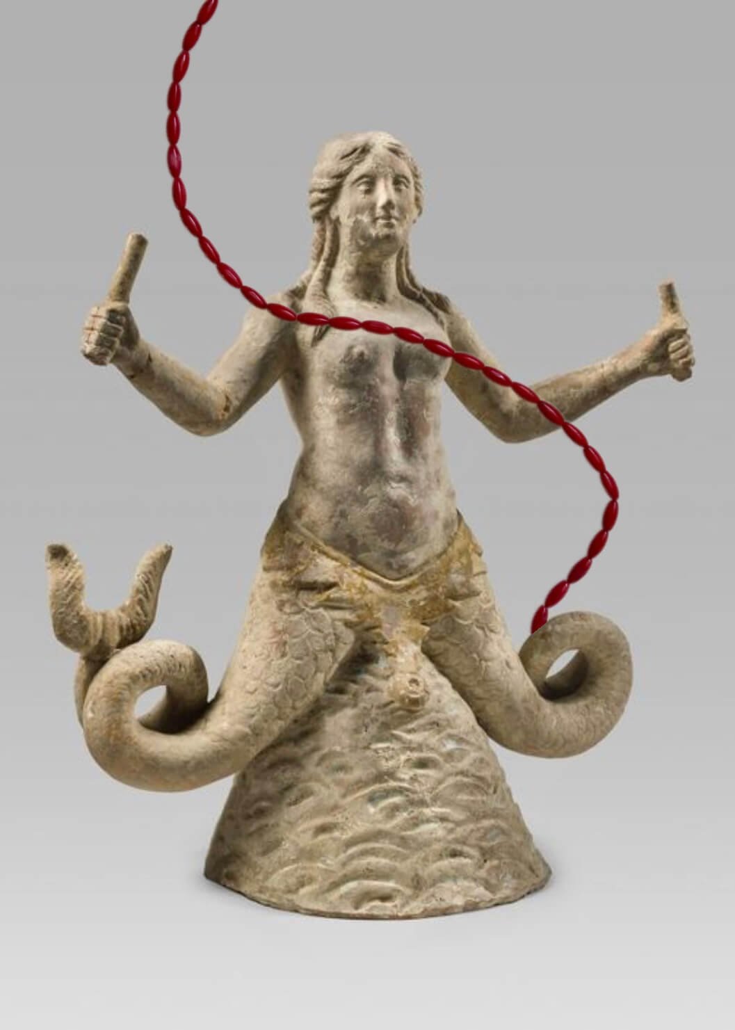 Hellenistic Greek Terracotta Statuette of Skylla EROS PYTHON VERMELL AMULET.jpg