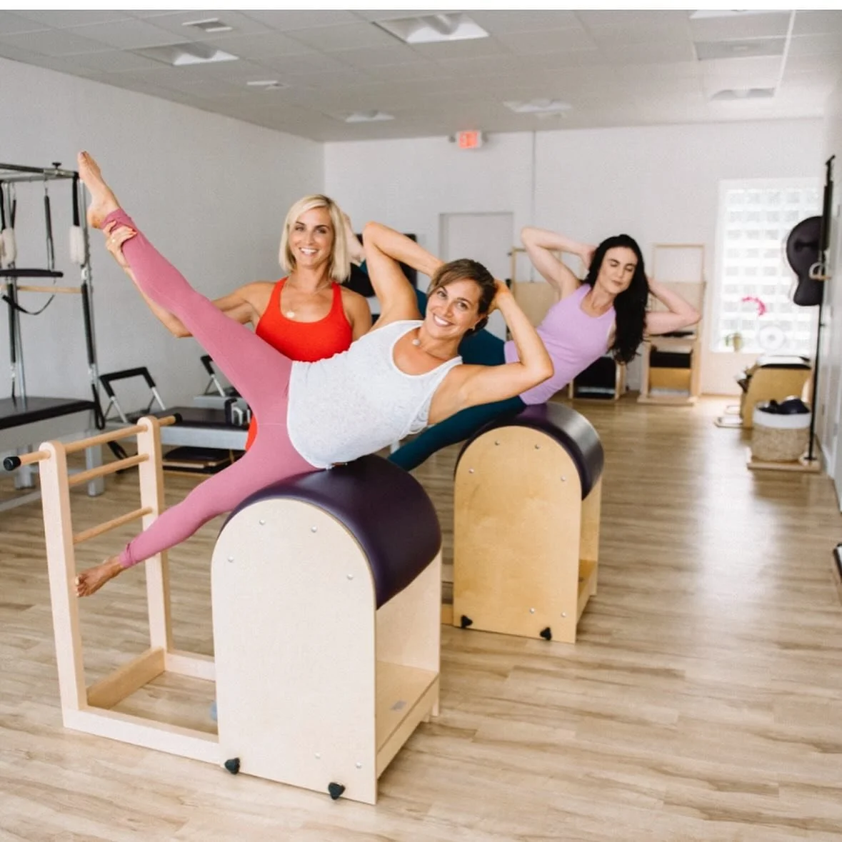 Our Happy Place 😃😀!!
Pilates is a great escape from this crazy world we live in! 
#pilates #anxiety #pilatesstudio #fairhavennj #happyplace