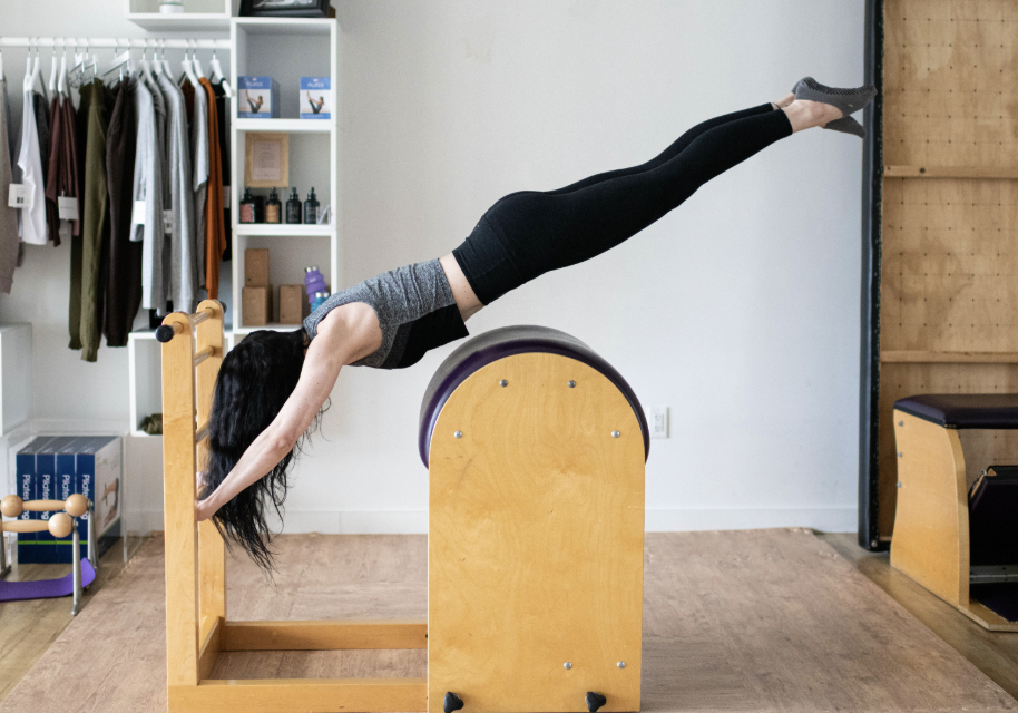 Ladder Barrel Exercises- Jumping Off the Stomach