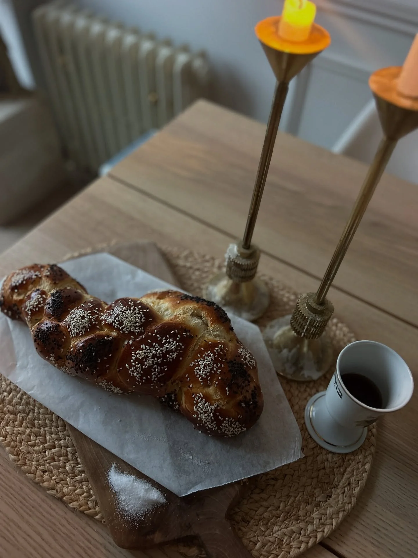 It&rsquo;s been a while since we&rsquo;ve done Shabbat properly but with a slower week this week I wanted to make sure we did - the ritual of braiding the challah, the gathering around the candles and then that first taste of challah is just so worth