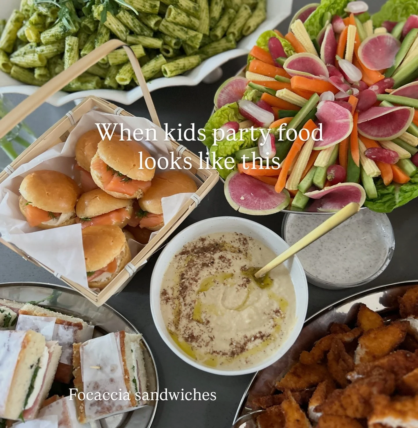 Because every parent likes a party where there&rsquo;s food for them too, am I right?!
#kidsparty #partyfood #caterer #caterersussex #sussexcaterer