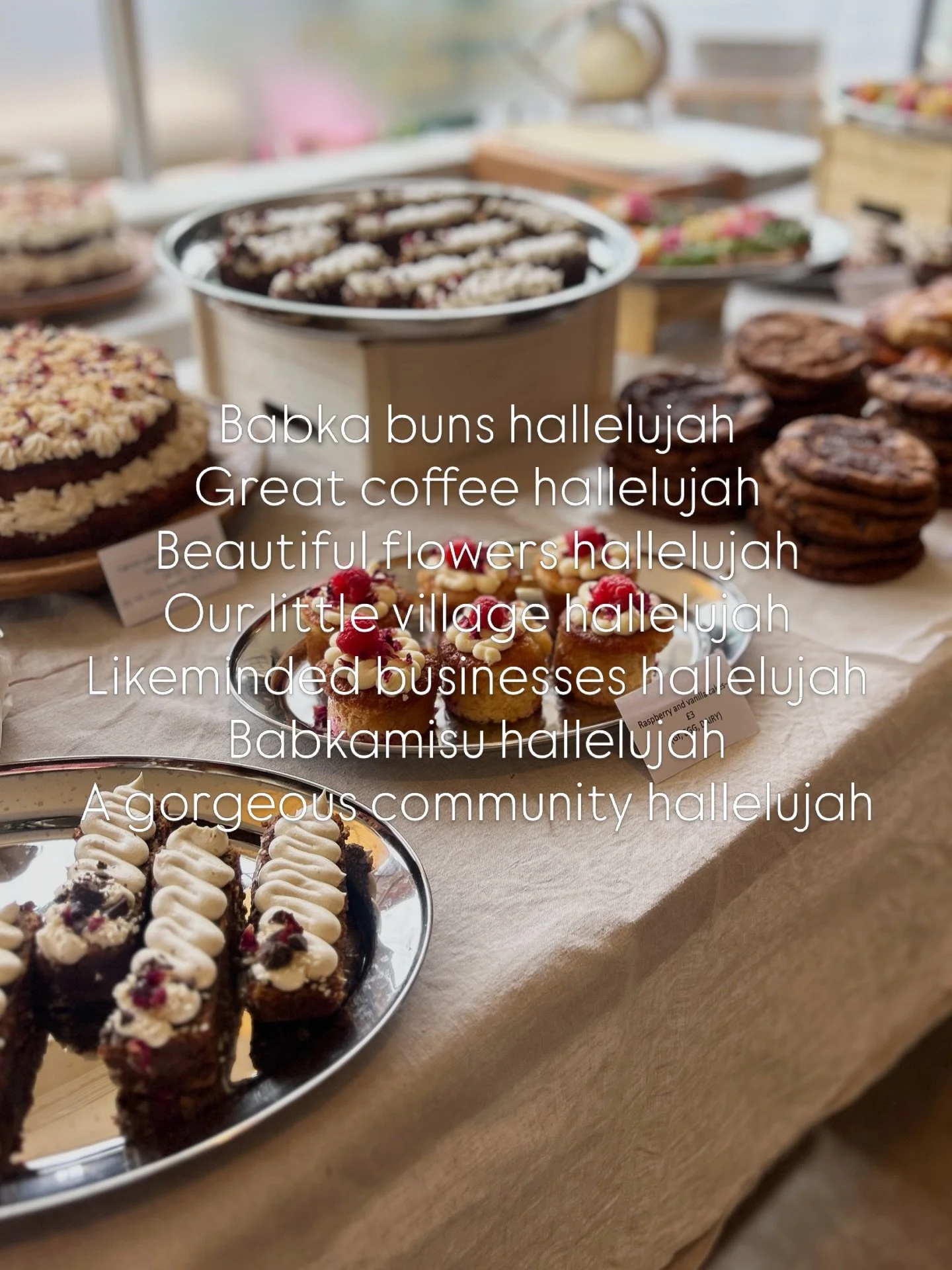 Thank you so much to everyone who came to our pop up yesterday. A very near sell out and it was so lovely to collaborate with the wonderful @lyonaclub &amp; @rhubarbgreengrocer. Most importantly though it was just the best reminder of what a gorgeous