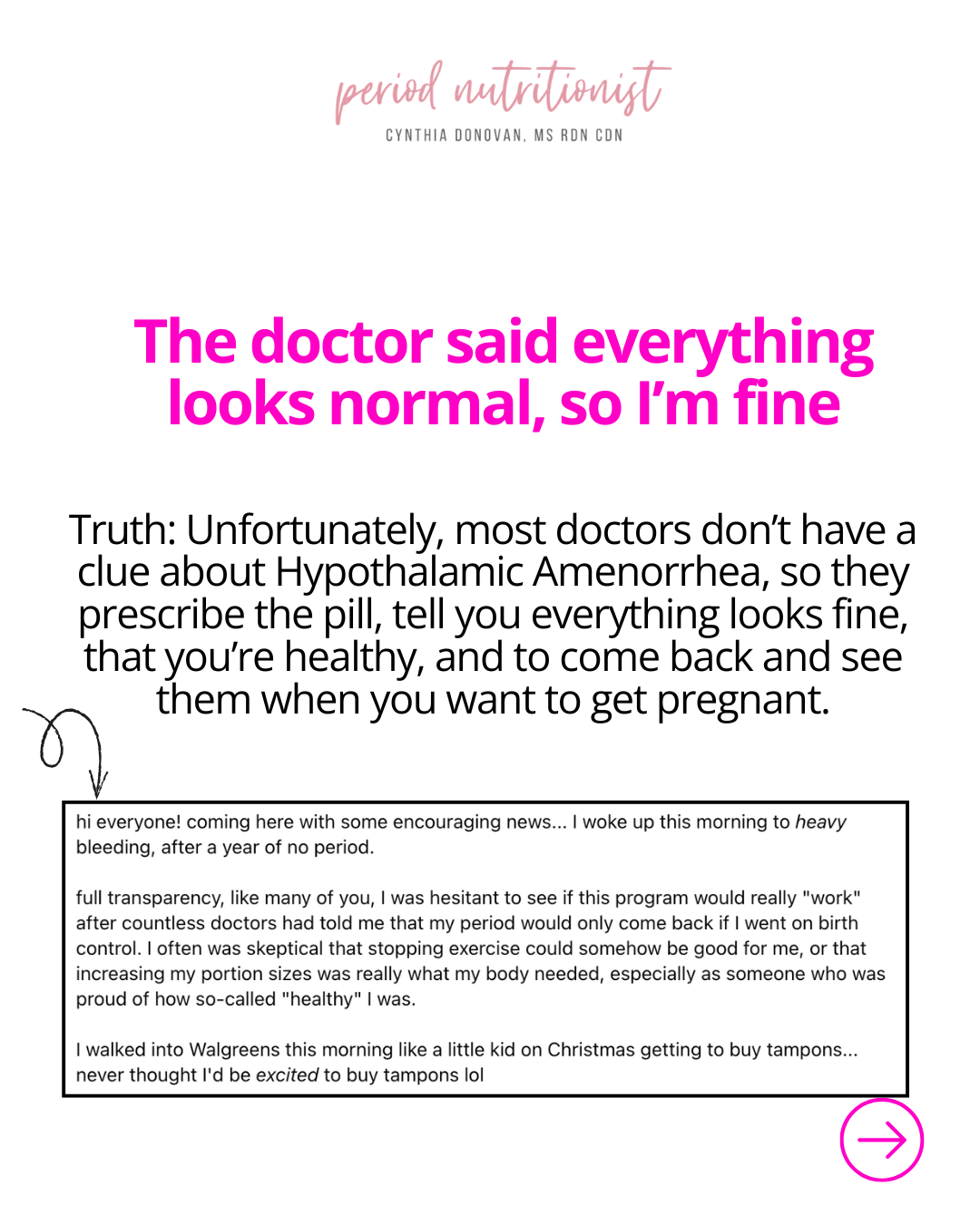 Hypothalamic Amenorrhea: Why You Can Lose Your Period Without an Eating Disorder with Dr. Jen Gaudiani