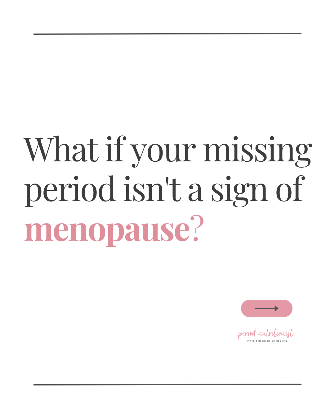 She Was Told She Had Six Months of Fertility Left. Then She Got Her Period Back.