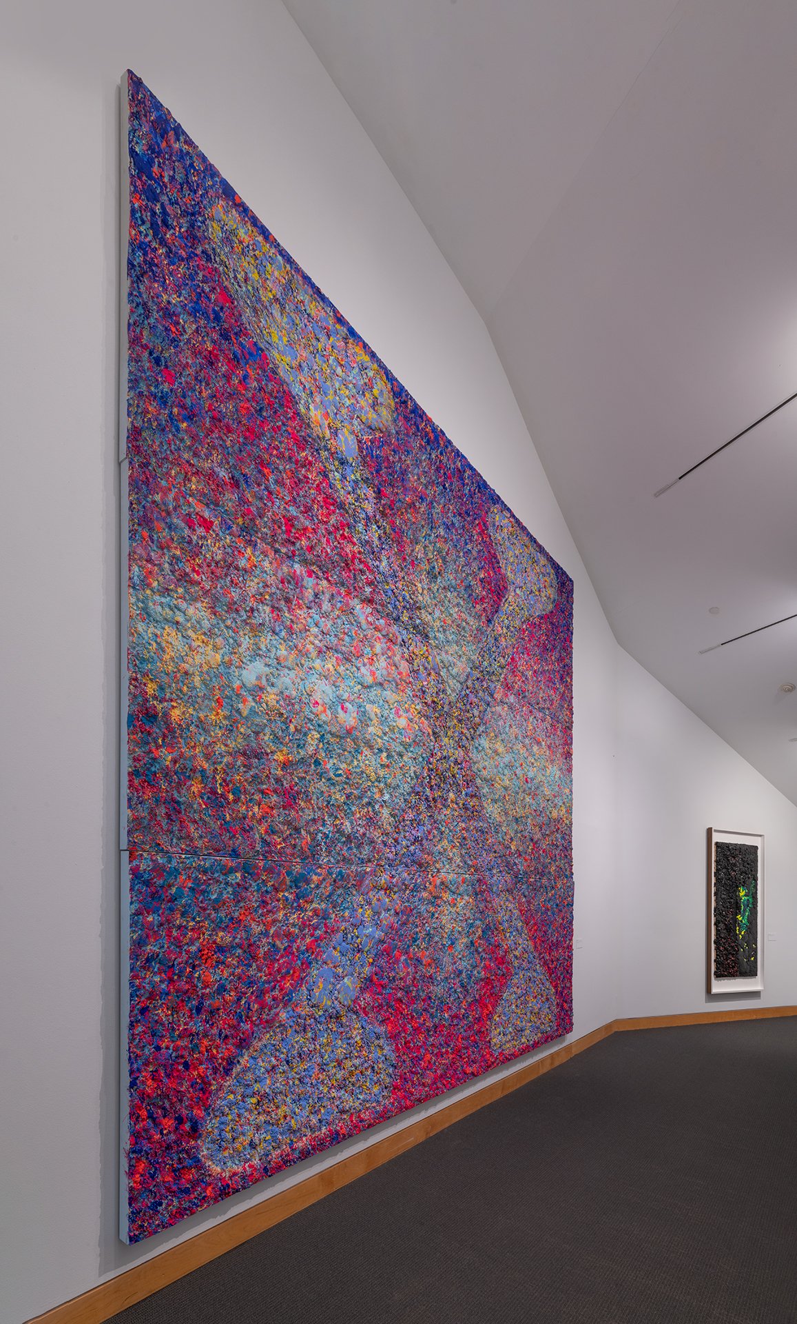 Installation view, "Vaughn Spann: Open Onto," March 19–June 13, 2021, Charlotte Crosby Kemper Gallery, Kemper Museum of Contemporary Art. Photo: E. G. Schempf, 2021.