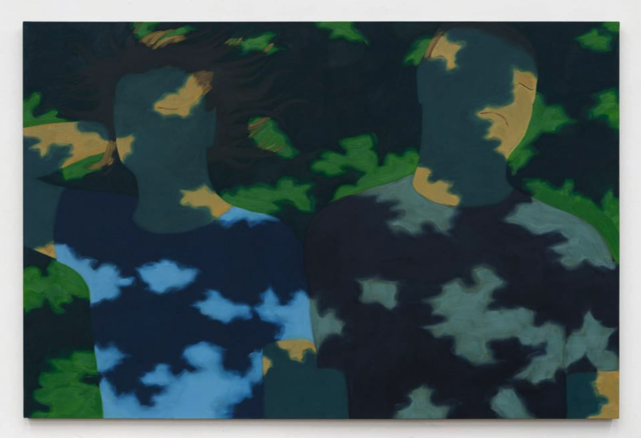 Henni Alftan (b. 1979, Helsinki, Finland), Afternoon Nap (2016). oil on canvas. 51 1/4 x 76 3/4 in. 130.175 x 194.945 cm. Courtesy of the artist and Karma, 2025.02. © Henni Alftan. Photo: E.G. Schempf, 2024