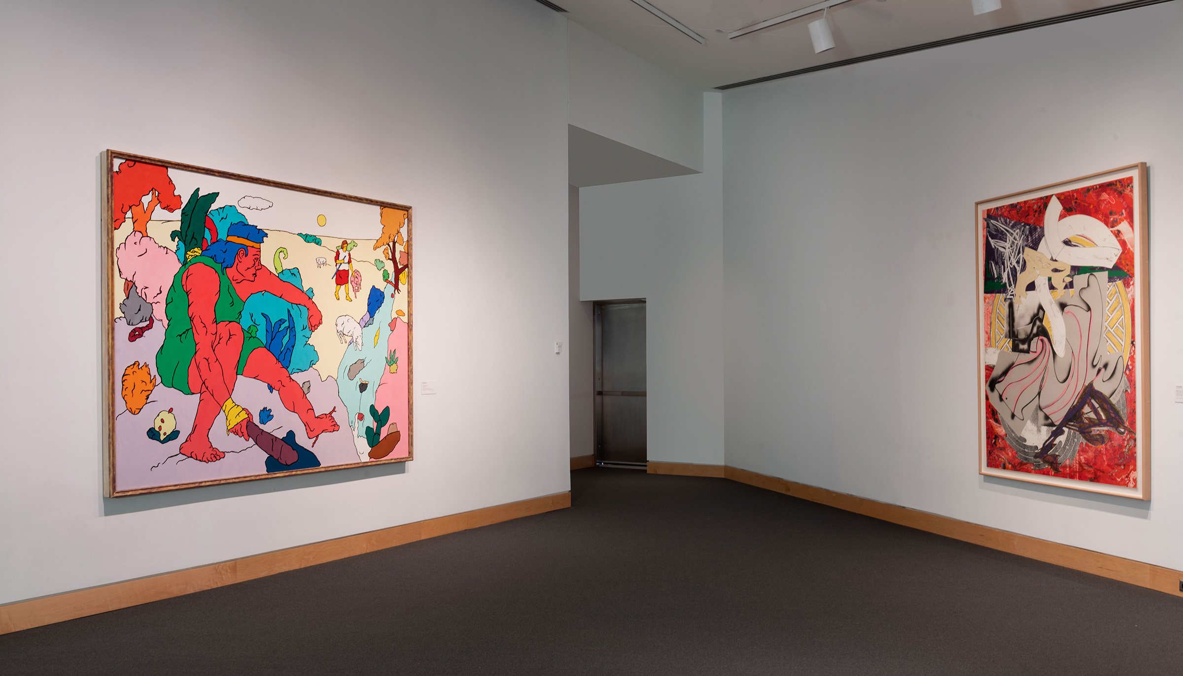 Installation view, “Well-Read: Artists Inspired by Literature,” May 12–August 31, 2021, Kemper Museum of Contemporary Art. Photo: E. G. Schempf, 2021.