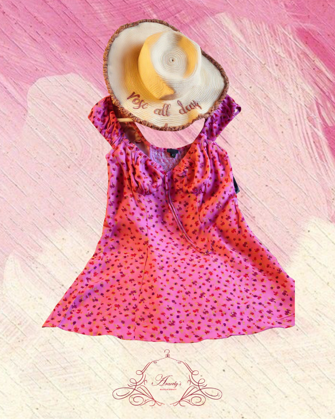 Magenta and plum mini dress- Wild Fable